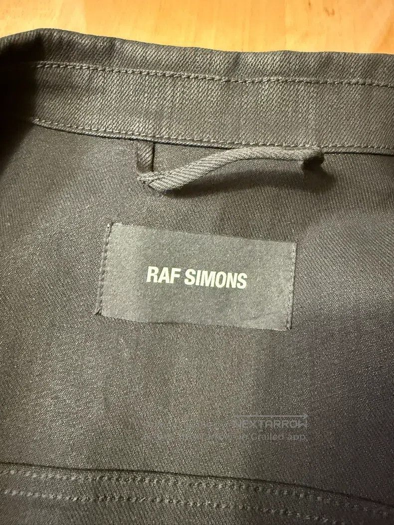 Raf Simons 19SS silver ring jacket