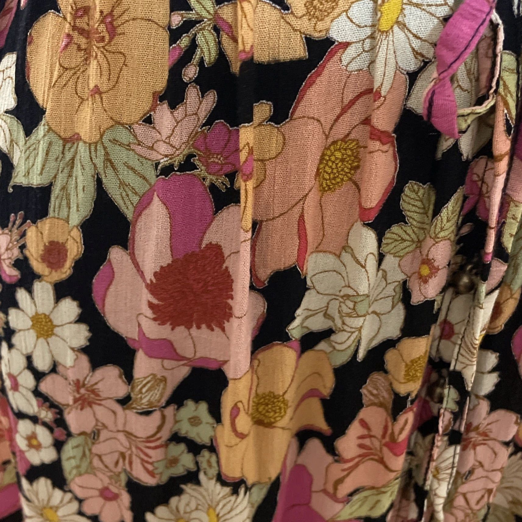 Vintage VINTAGE Rewind Maxi Dress Women Medium Floral Flower Pattern NWT Long Flowing 90s Size M / US 6-8 / IT 42-44 - 2 Thumbnail