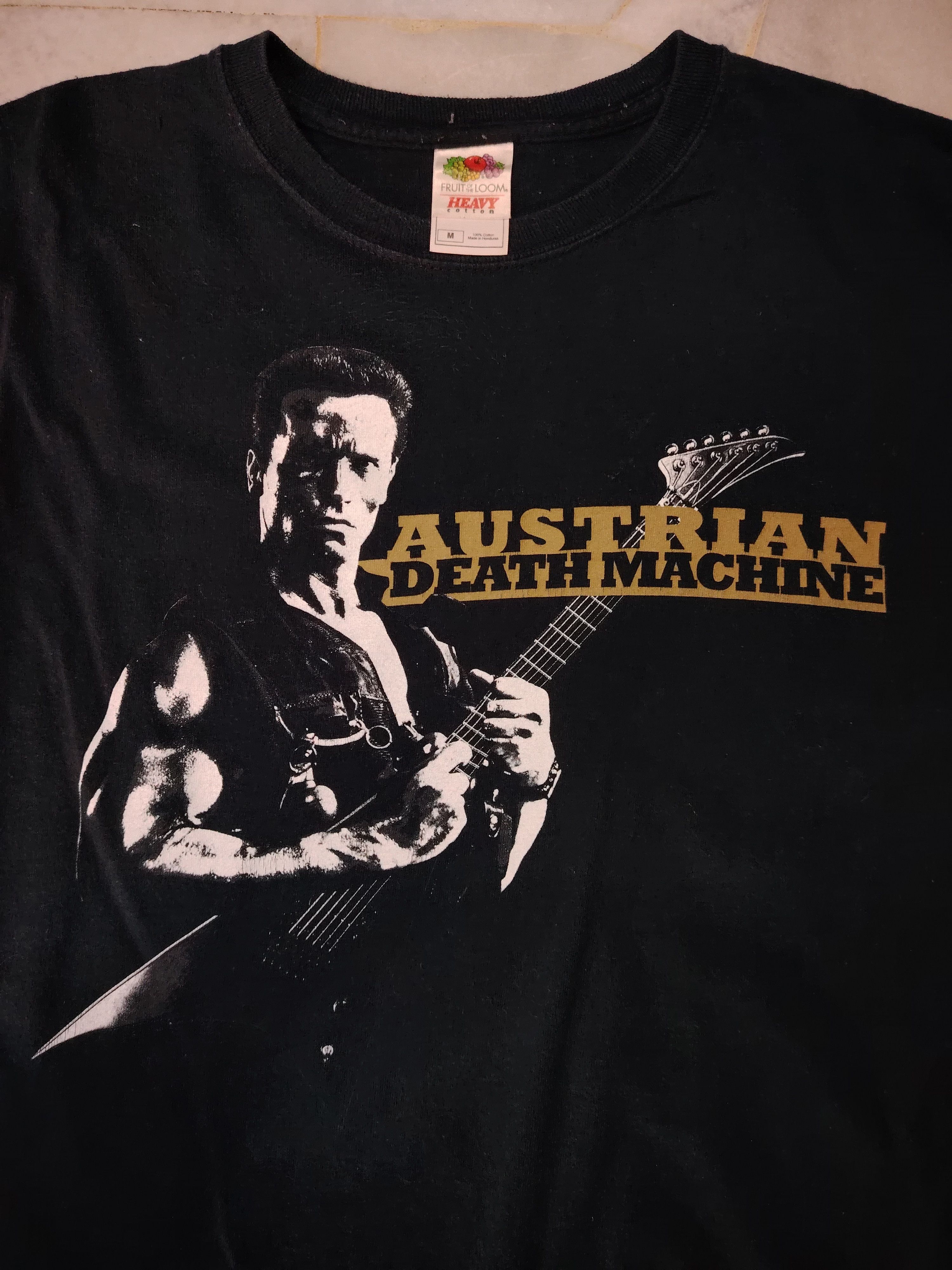 Band Tees × Vintage Vintage Y2K Austrian Death Machine t shirt Size US M / EU 48-50 / 2 - 2 Thumbnail