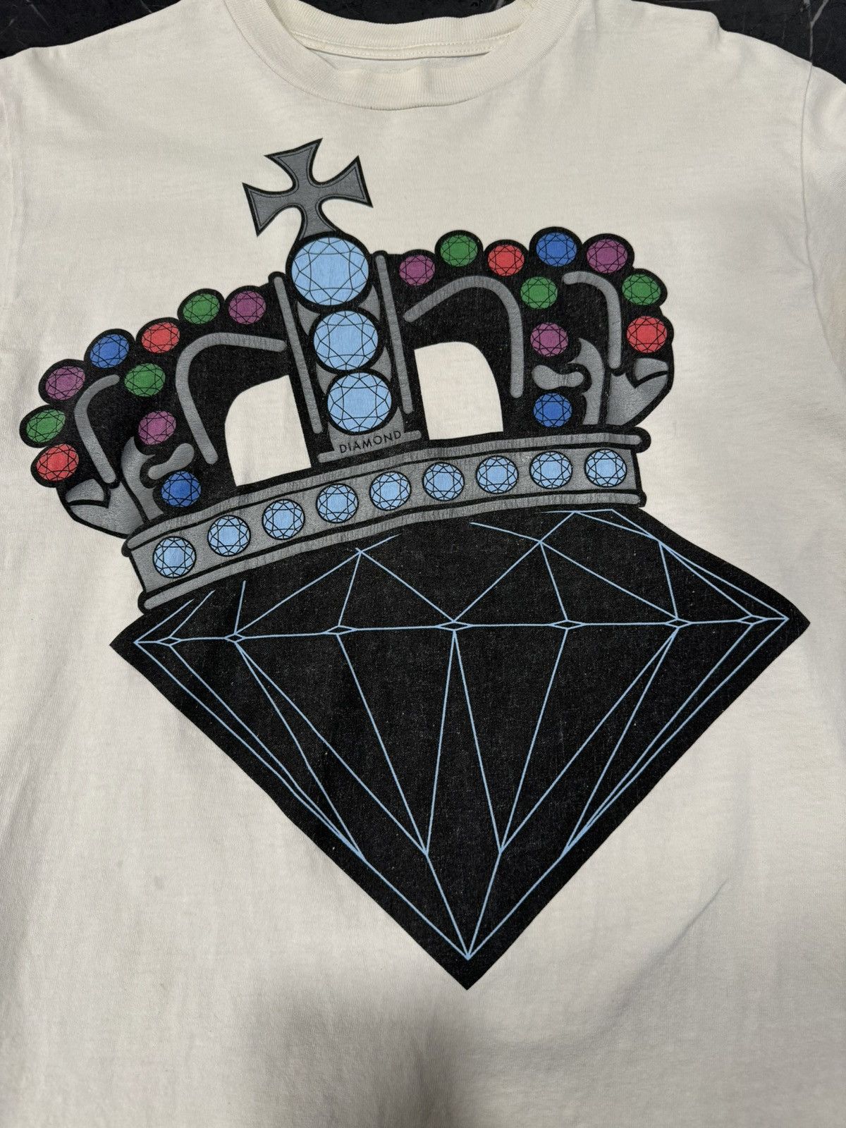 Diamond Supply Co. Diamond Supply Co Crown Tee Size US M / EU 48-50 / 2 - 2 Thumbnail
