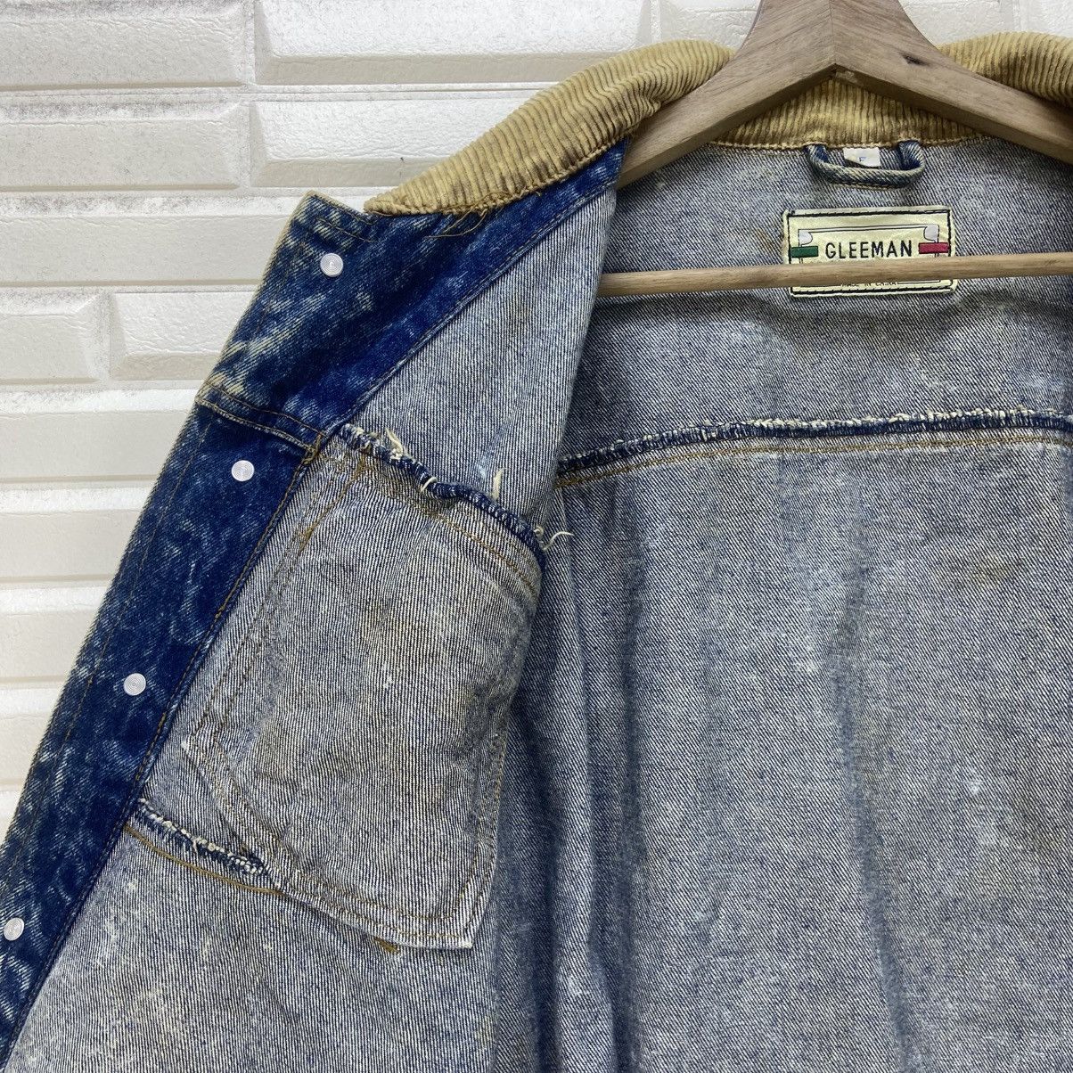 Japanese Brand Vtg Gleeman Japanese Brand Acid Wash Retro Trucker Jacket Size US M / EU 48-50 / 2 - 20 Thumbnail