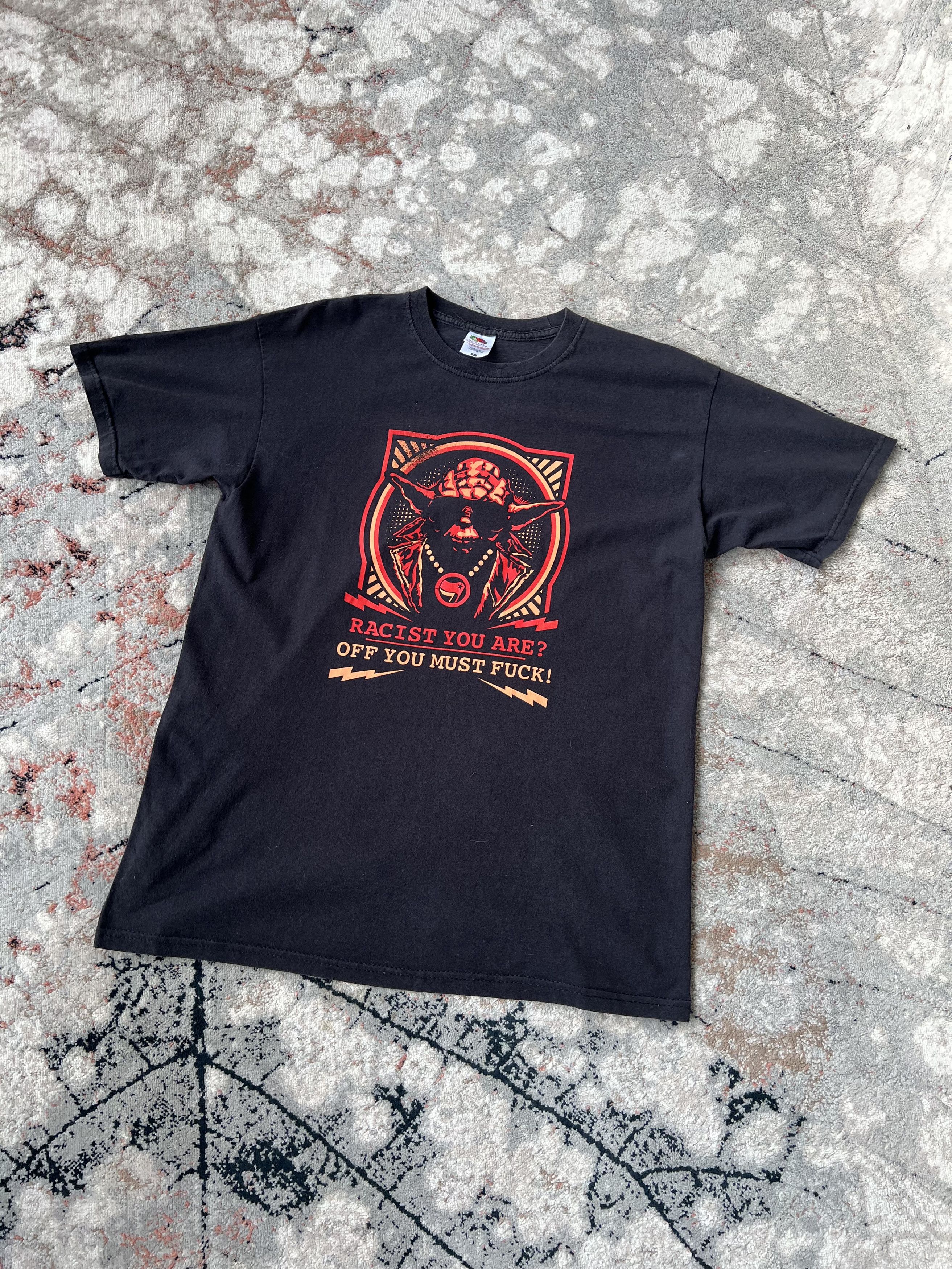 Fruit Of The Loom Racist You Are? Off You Must Fuck! Tee Size US L / EU 52-54 / 3 - 1 Thumbnail