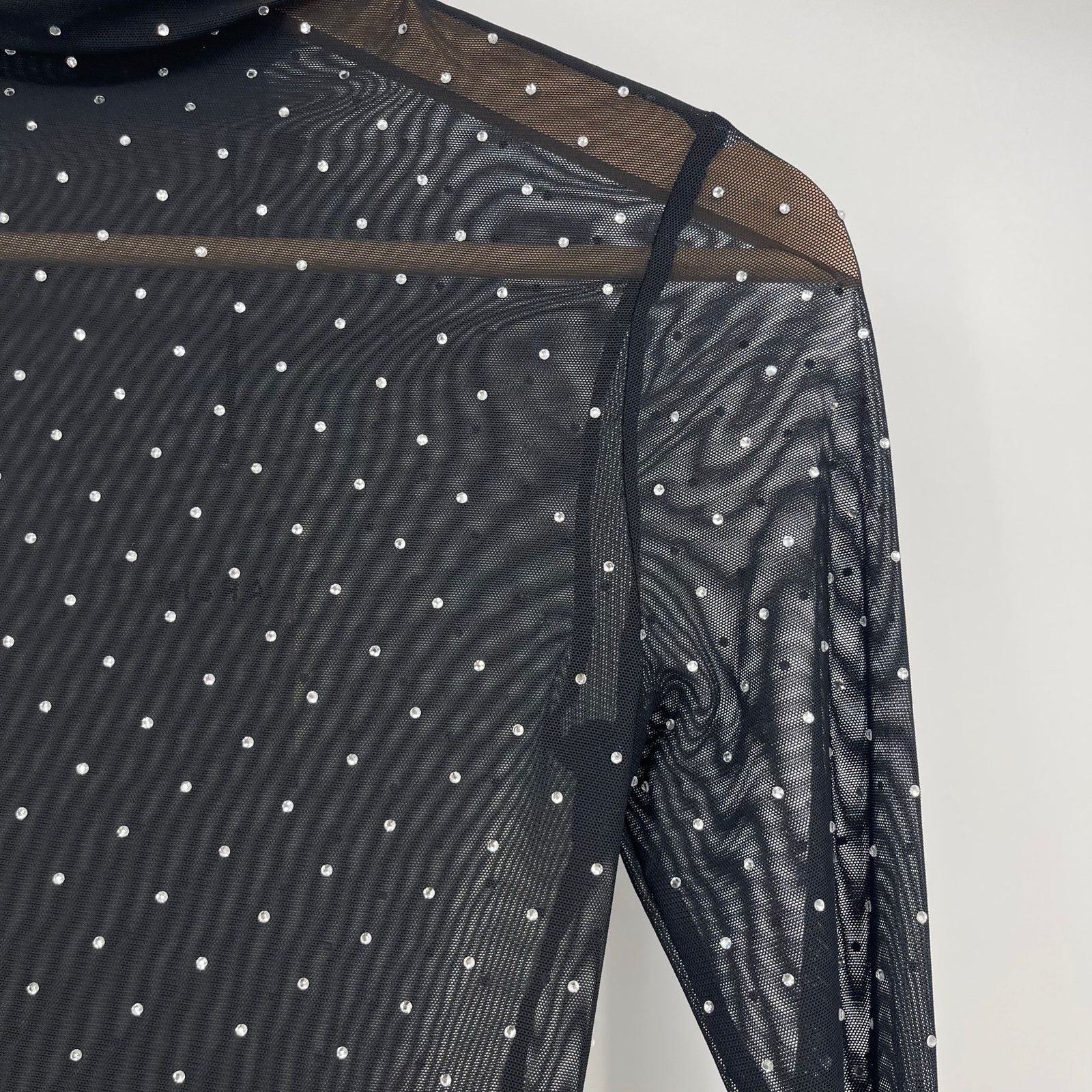 Other MISHA | NWT Diamante Sandra Mesh Top XS Size XS / US 0-2 / IT 36-38 - 9 Thumbnail