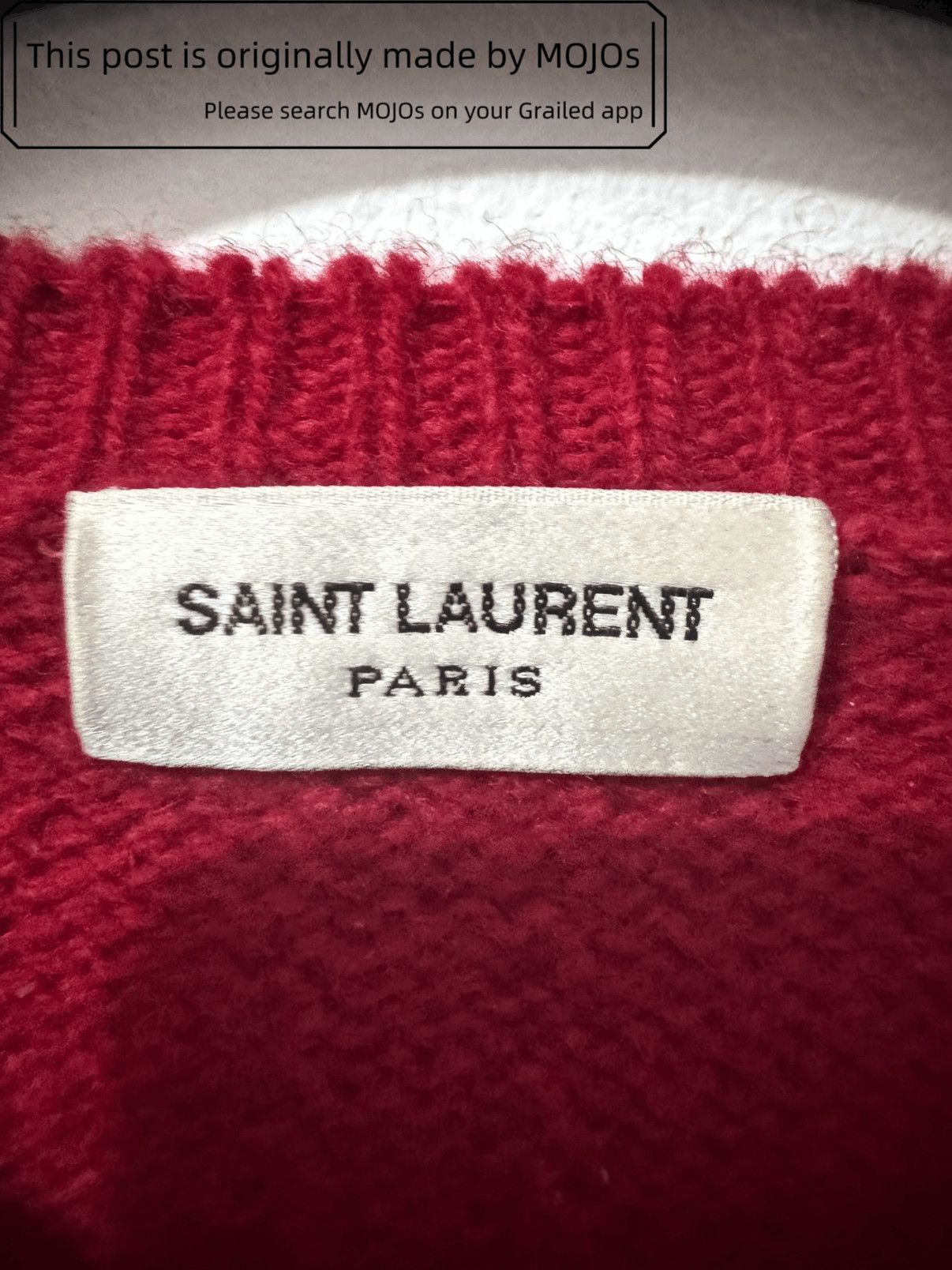 Saint Laurent Paris 15AW Scale Stars Knitwear mojos1223