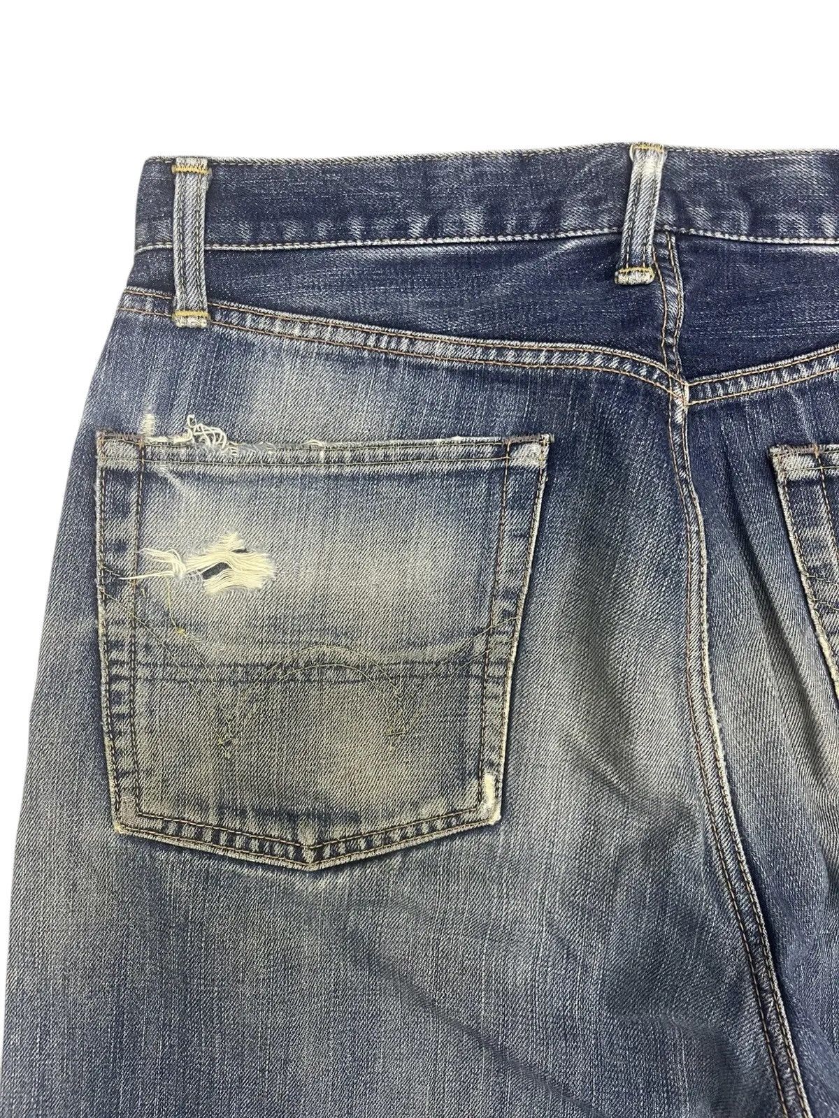 Edwin Vintage Edwin 505X Selvedge Jeans - Distressed Size US 33 - 13 Thumbnail