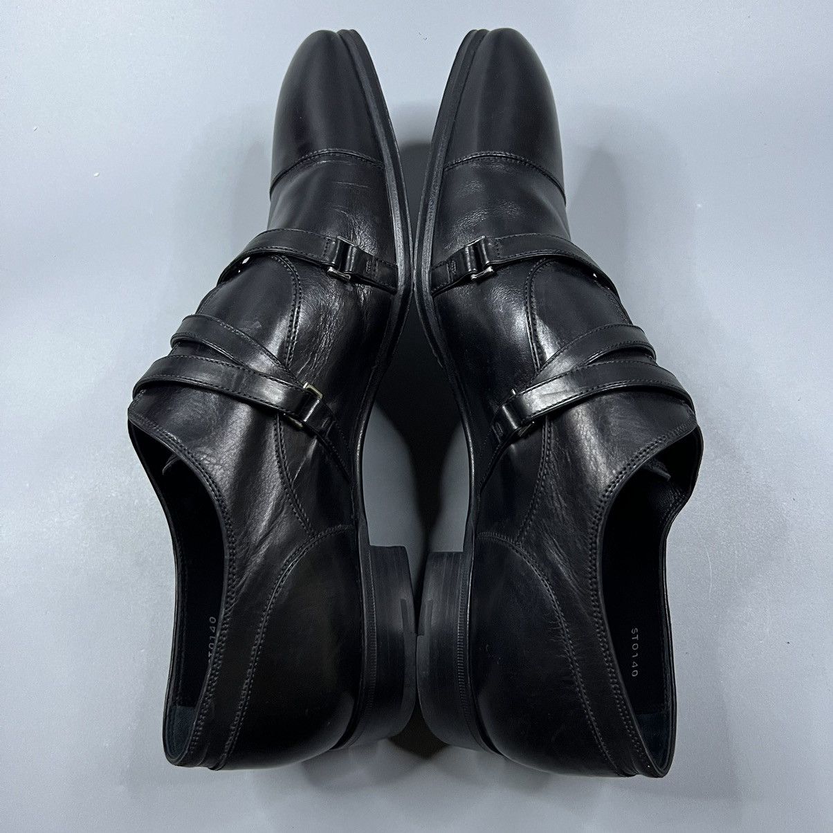 Louis Vuitton Louis Vuitton LV Logo Equinox Derby Leather Shoes Size US 9 / EU 42 - 10 Thumbnail