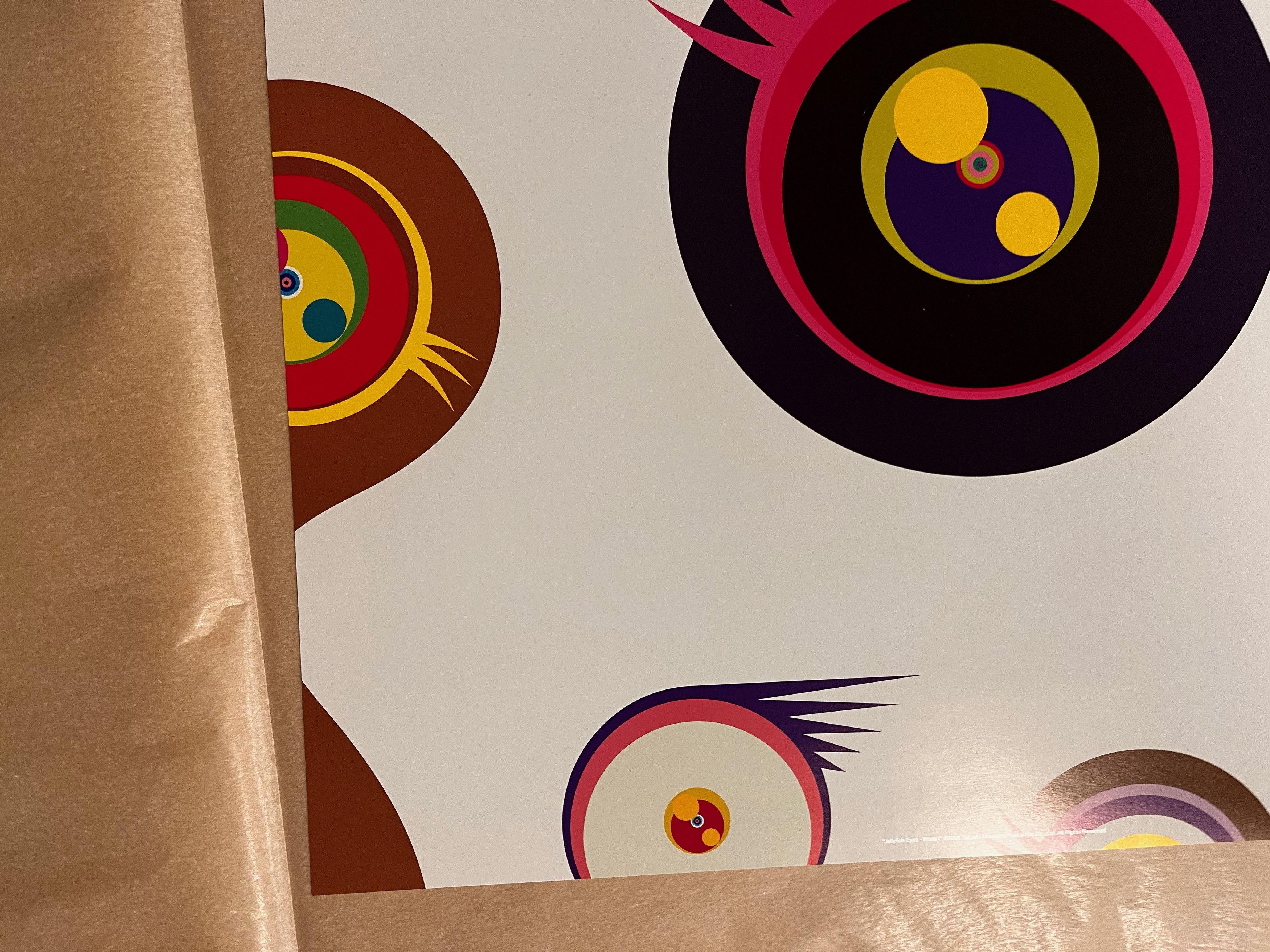 Japanese Brand Takashi Murakami Jellyfish Eyes White 1 Size ONE SIZE - 6 Thumbnail