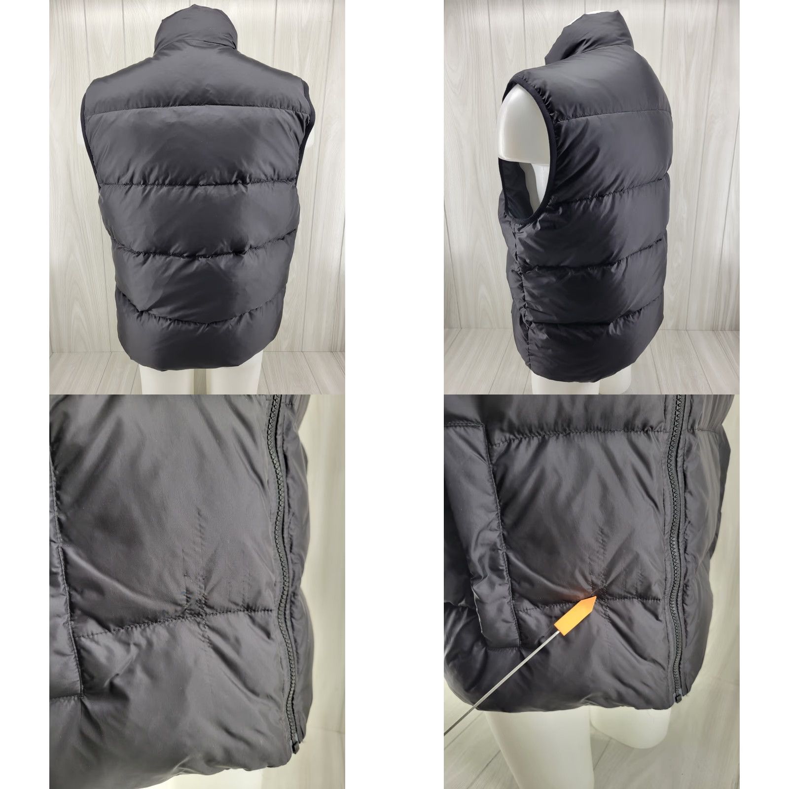 Lacoste LACOSTE Puffer Vest Women's Black 54/6 Outdoor Apparel Vest Sleeveless Contemporary Warmth 54/6 Womens Size XXL / US 16-18 / IT 52-54 - 8 Thumbnail