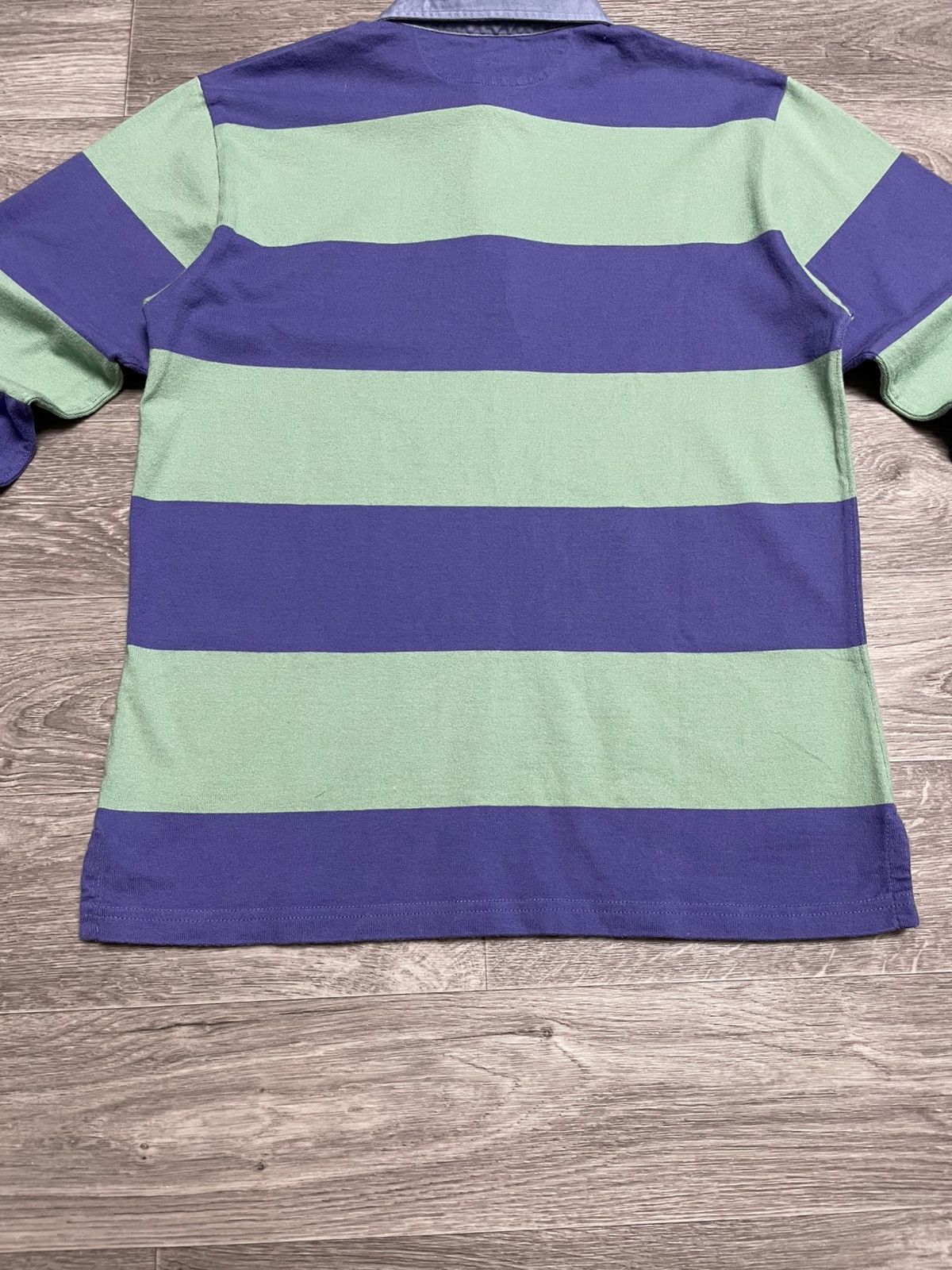 Rugby Ralph Lauren Vintage Polo Ralph Lauren Striped Rugby Polo Long Sleeve Y2K Size US S / EU 44-46 / 1 - 17 Thumbnail