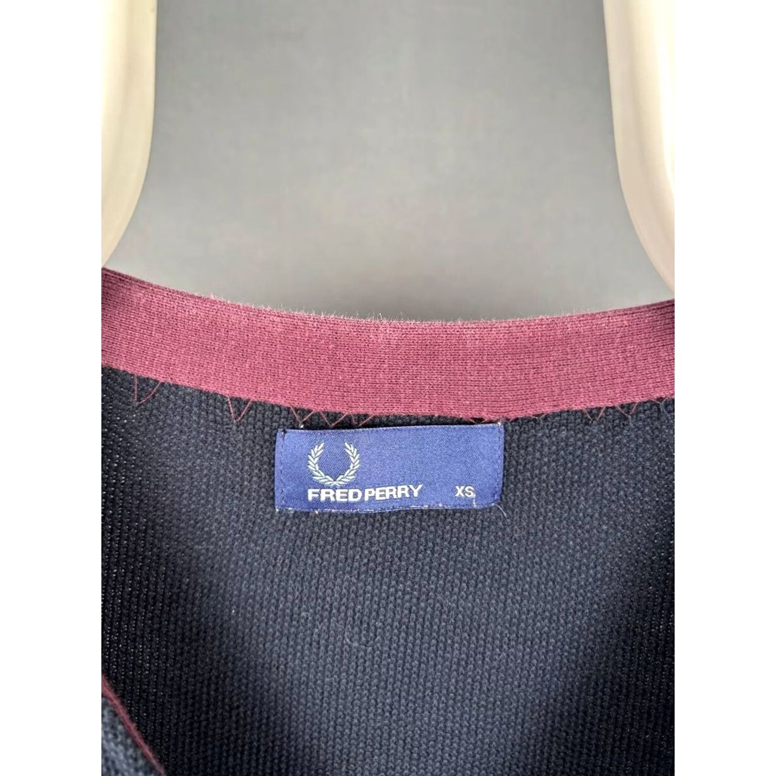 Fred Perry Fred Perry Mens Cardigan Sweater XS Blue Cotton Long Sleeve V-Neck Button Size US XS / EU 42 / 0 - 3 Thumbnail