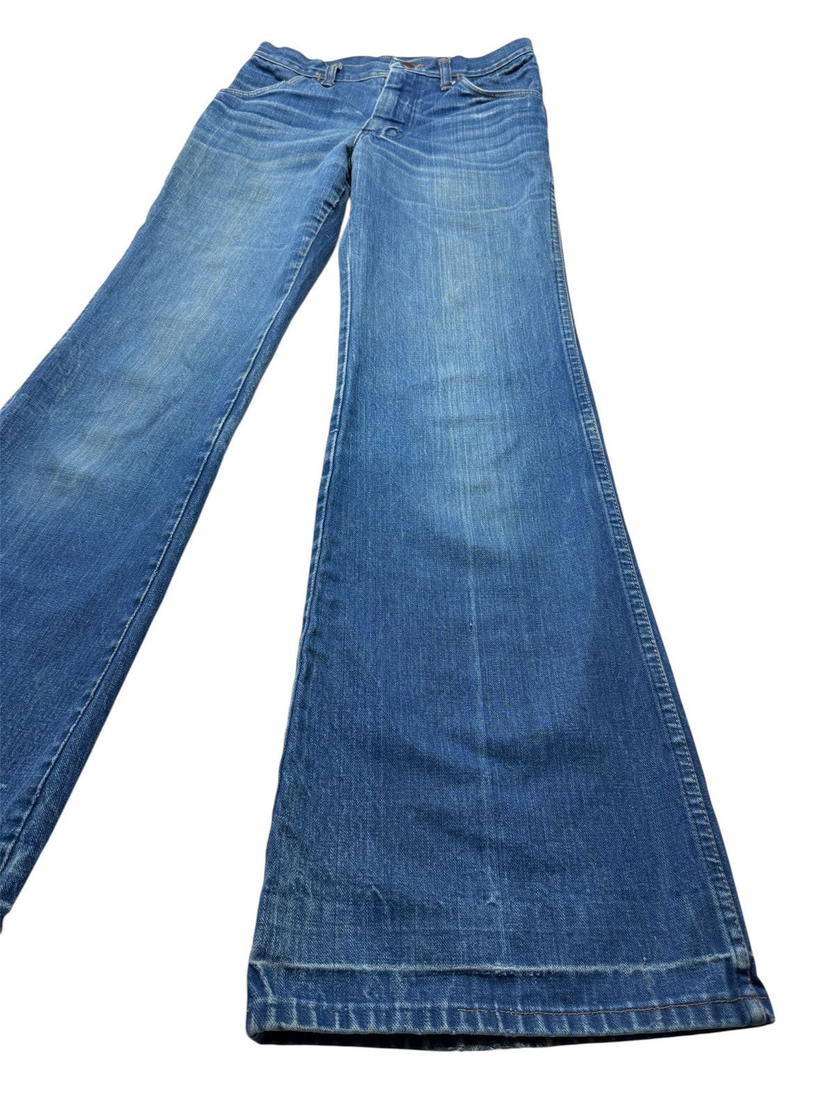 Vintage Vintage 1970’s Women’s Wrangler WFL - 101 Bell Bottom Jeans Size 28" / US 6 / IT 42 - 4 Thumbnail