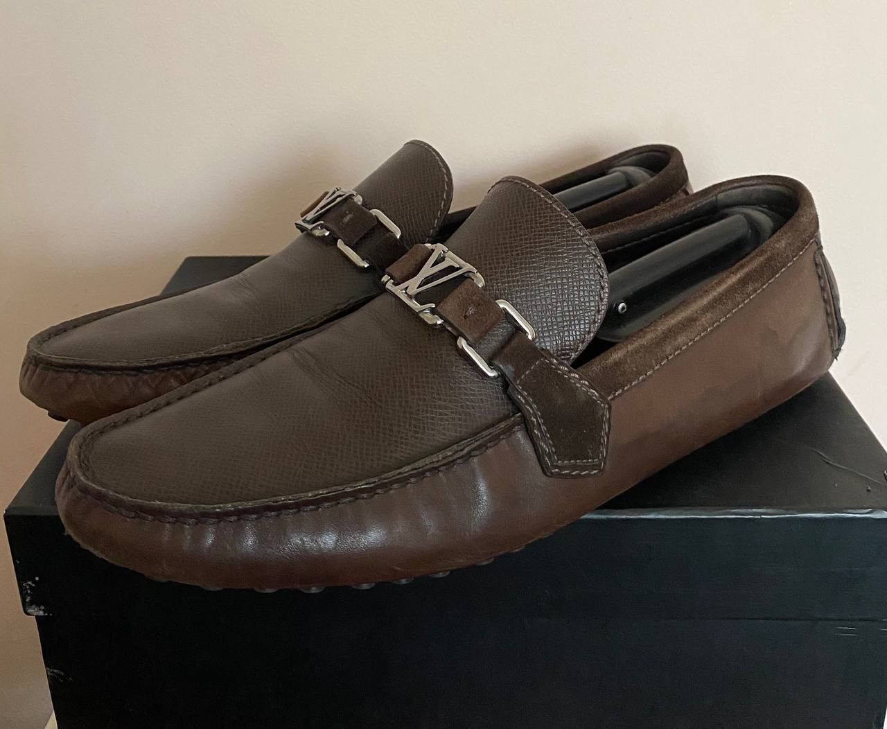 Louis Vuitton Louis Vuitton Brown Hockenheim Driving Moccasins/Loafers Size US 9 / EU 42 - 4 Thumbnail