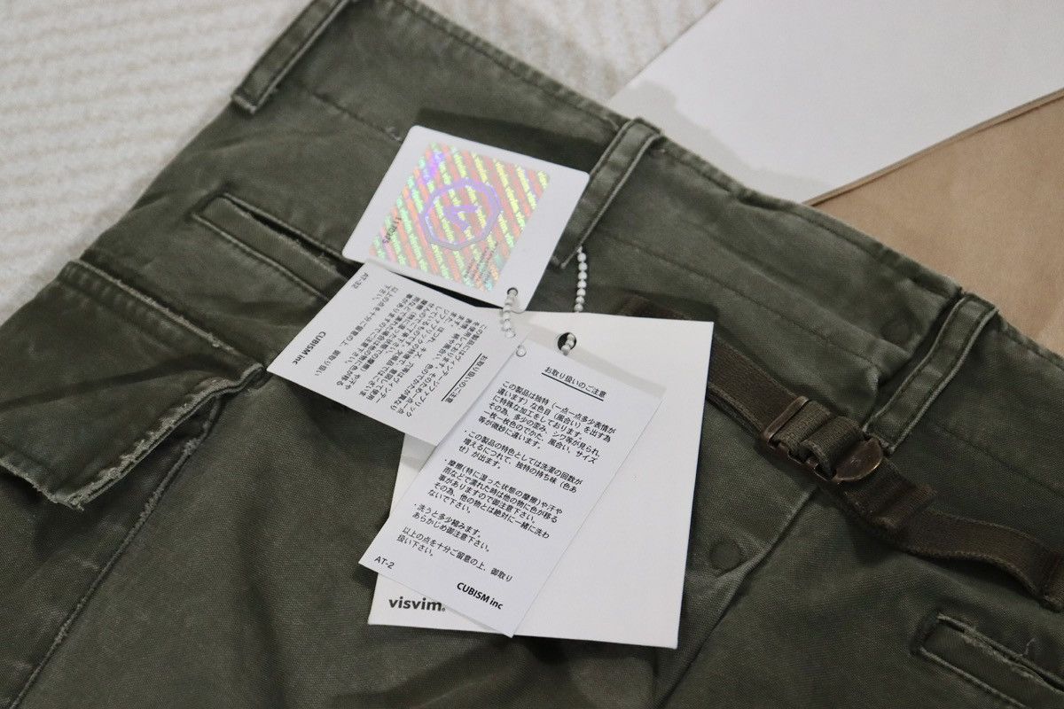 Visvim Visvim 19aw Veterans Pants Crash Kofu Olive Size US 34 / EU 50 - 6 Thumbnail