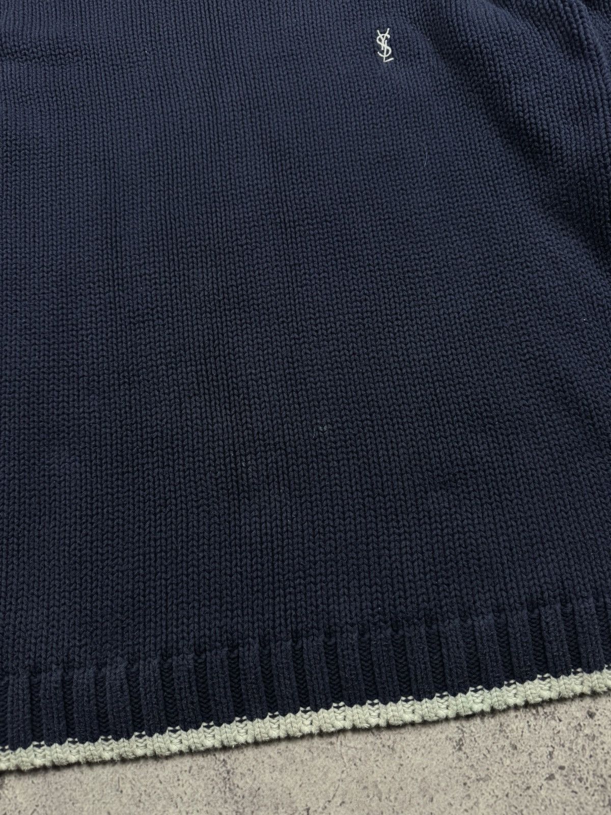 Yves Saint Laurent YSL Vintage YvesSaintLaurent knitted sweater crewneck Size US L / EU 52-54 / 3 - 5 Thumbnail