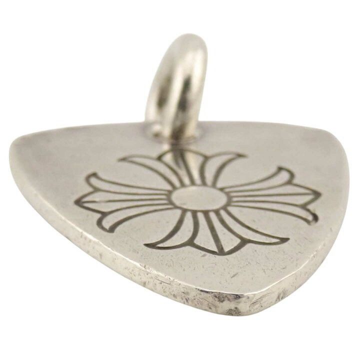 Chrome Hearts Chrome hearts silver Fucker fleur guitar pick pendant Size ONE SIZE - 4 Thumbnail