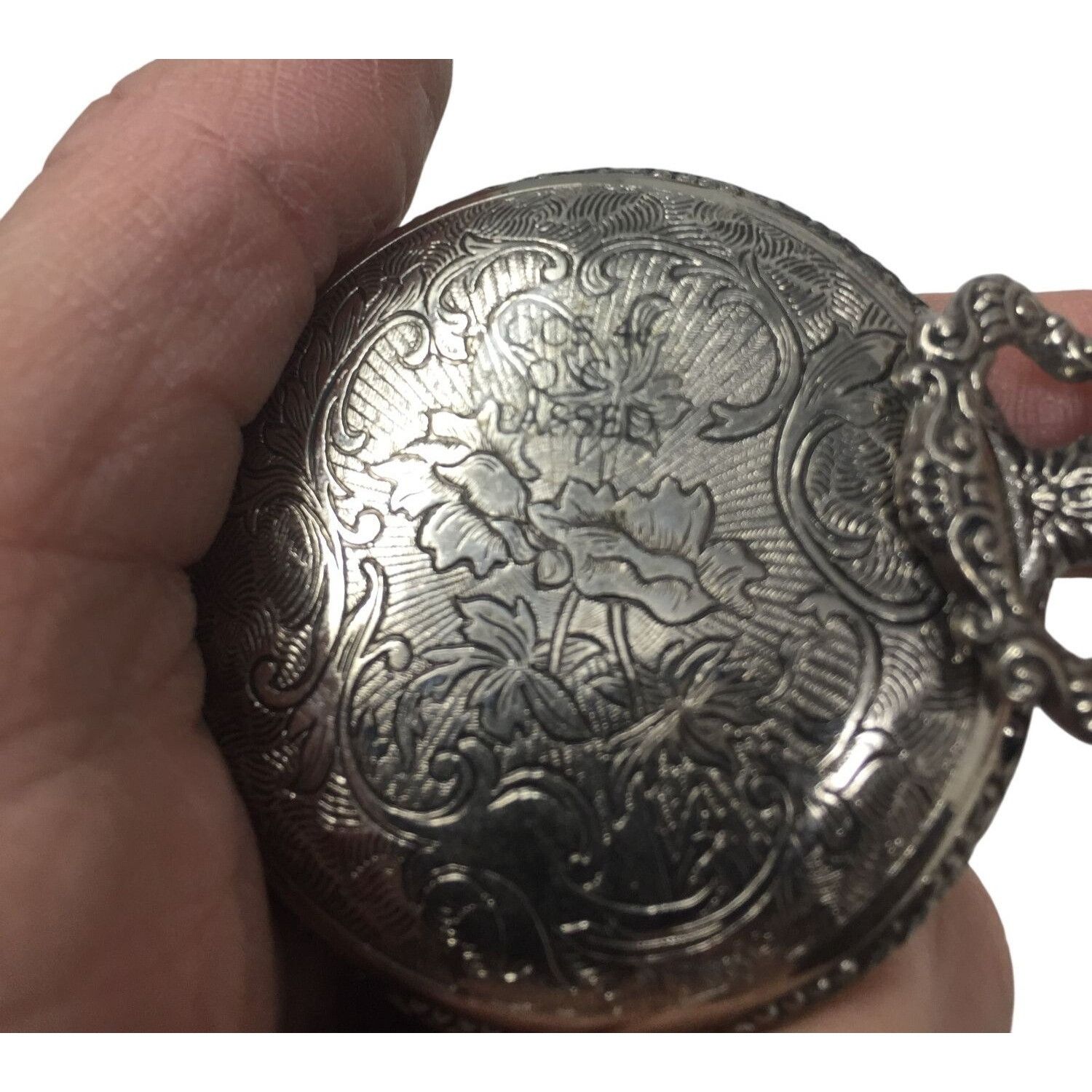 Other Vintage Details Quartz Hunter Pocket Watch with an Elk on th Size ONE SIZE - 8 Thumbnail