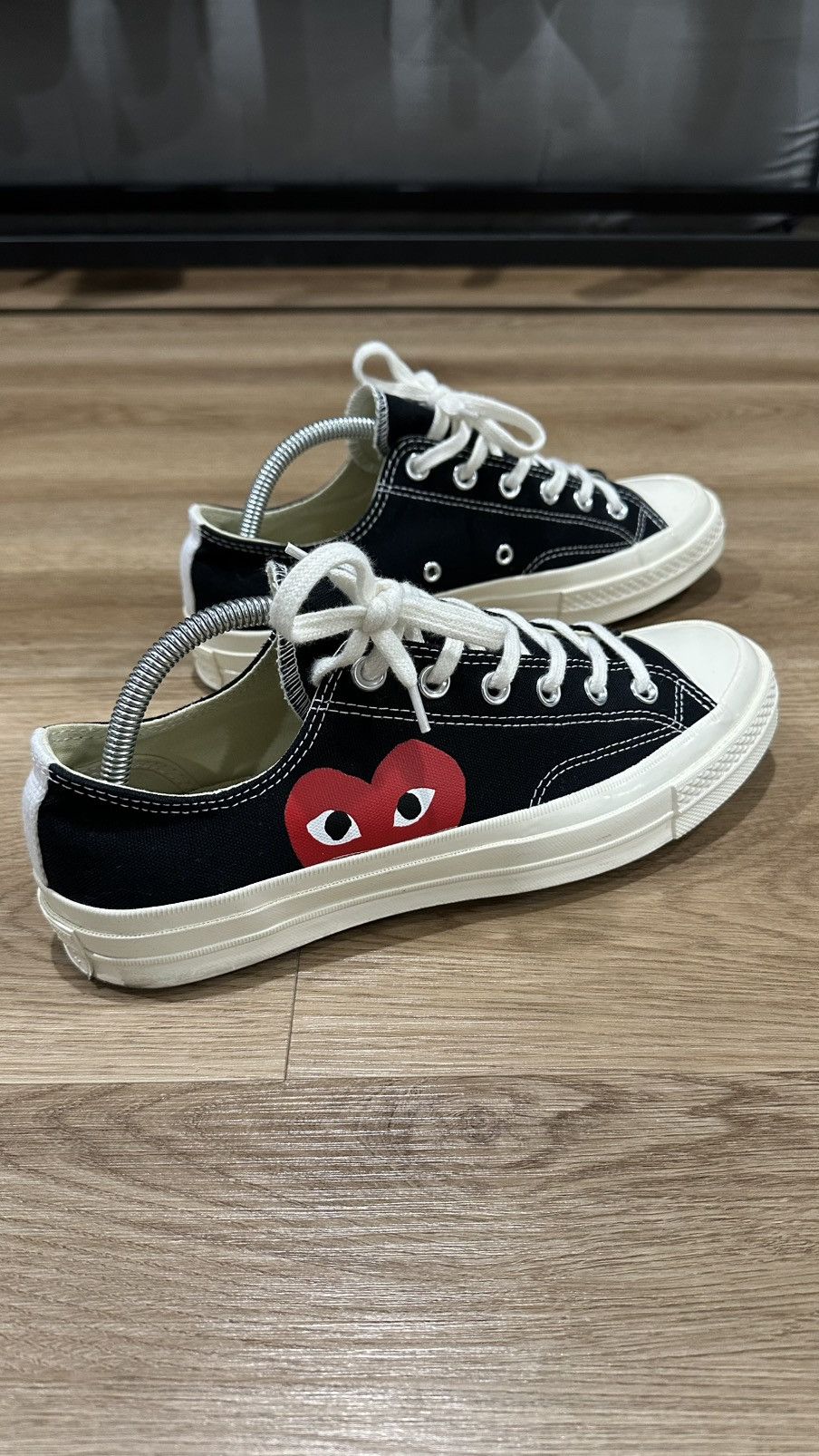 Comme des Garcons CDG Low Top Chucks Size US 9 / EU 42 - 2 Thumbnail