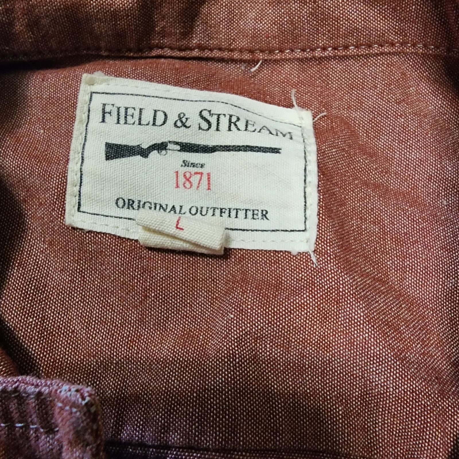 Field & Stream Field & Stream faded red button down shirt size L 2504 Size US L / EU 52-54 / 3 - 4 Thumbnail