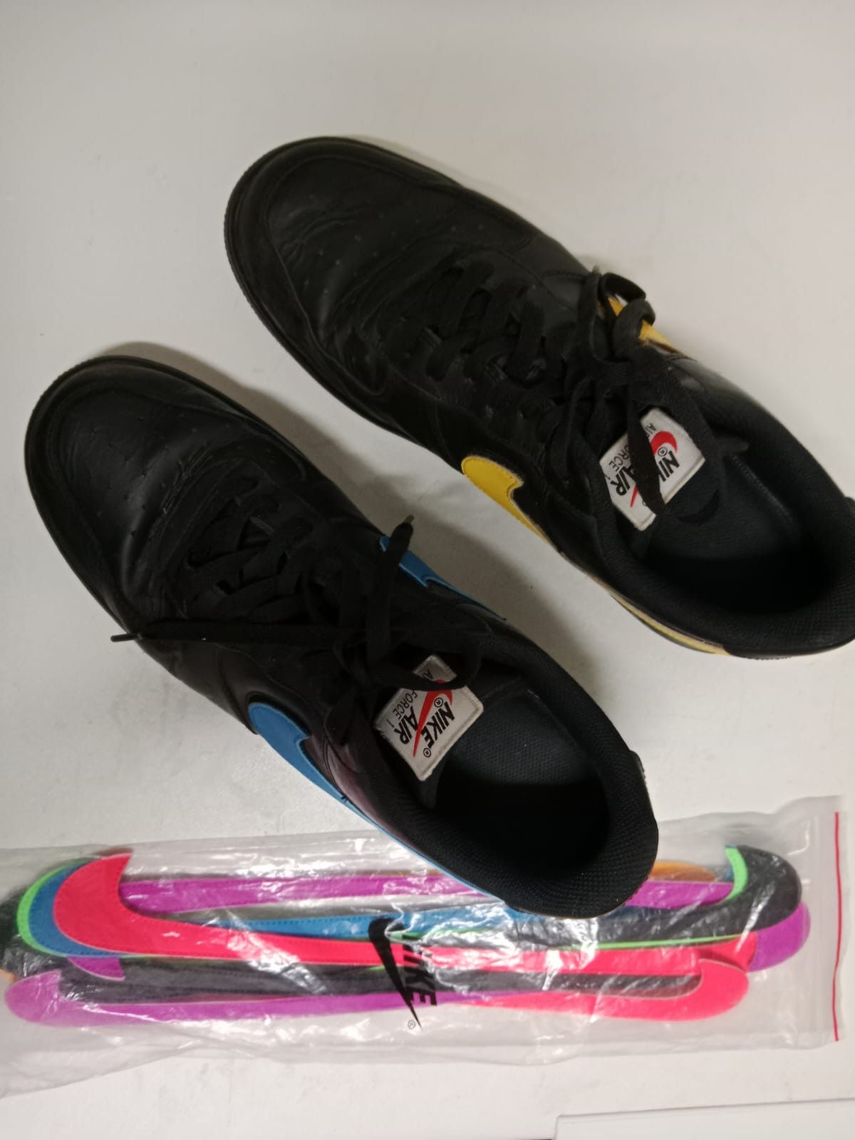 Nike Nike Air Force 1 Low Swoosh Pack All-Star Sail Size US 12 / EU 45 - 5 Thumbnail