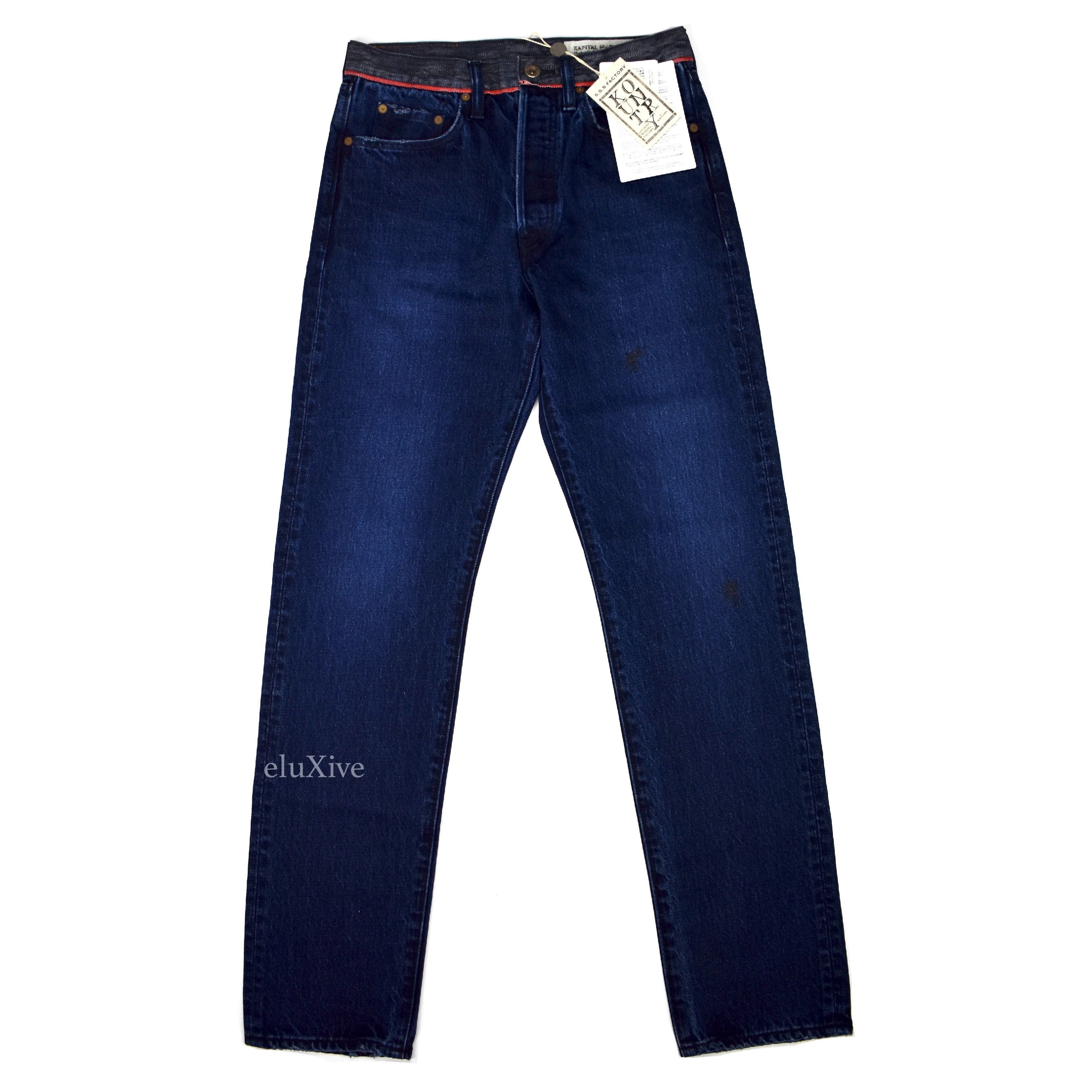 Kapital Overdyed Blue Denim Jeans NWT Size US 30 / EU 46 - 1 Preview