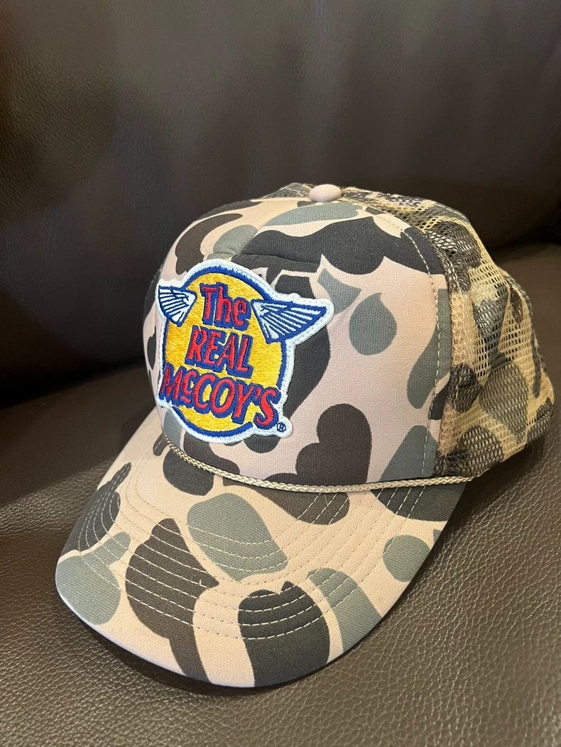 The Real McCoy's The Real McCoys Old-Style Classic Logo Baseball Cap/Sun Ha Size ONE SIZE - 2 Thumbnail