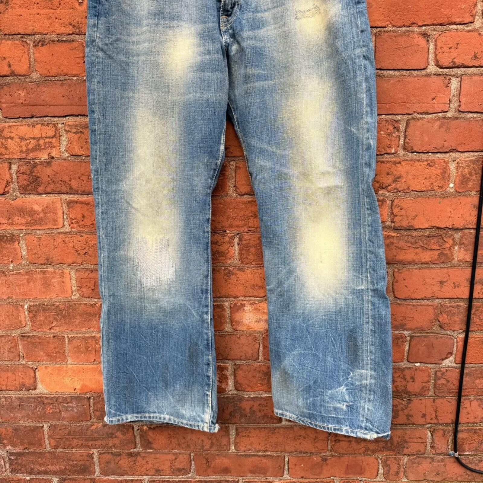 Abercrombie & Fitch vintage Ezra fitch boot cut jeans 00s 32x30 Size US 32 / EU 48 - 3 Thumbnail