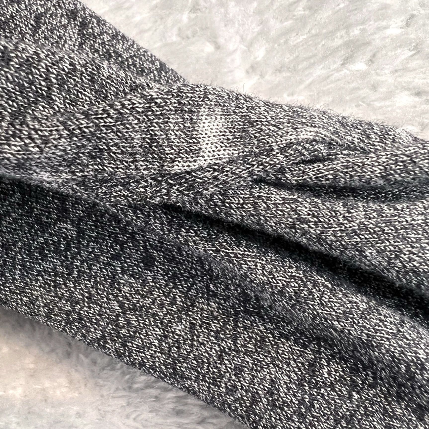 Vintage Made by Johnny Hoodie Womens L Charcoal Gray Full-Zip Activewear, Long Sleeve, Gym & Training, Casual, Travel, Regular Size Size L / US 10 / IT 46 - 7 Thumbnail