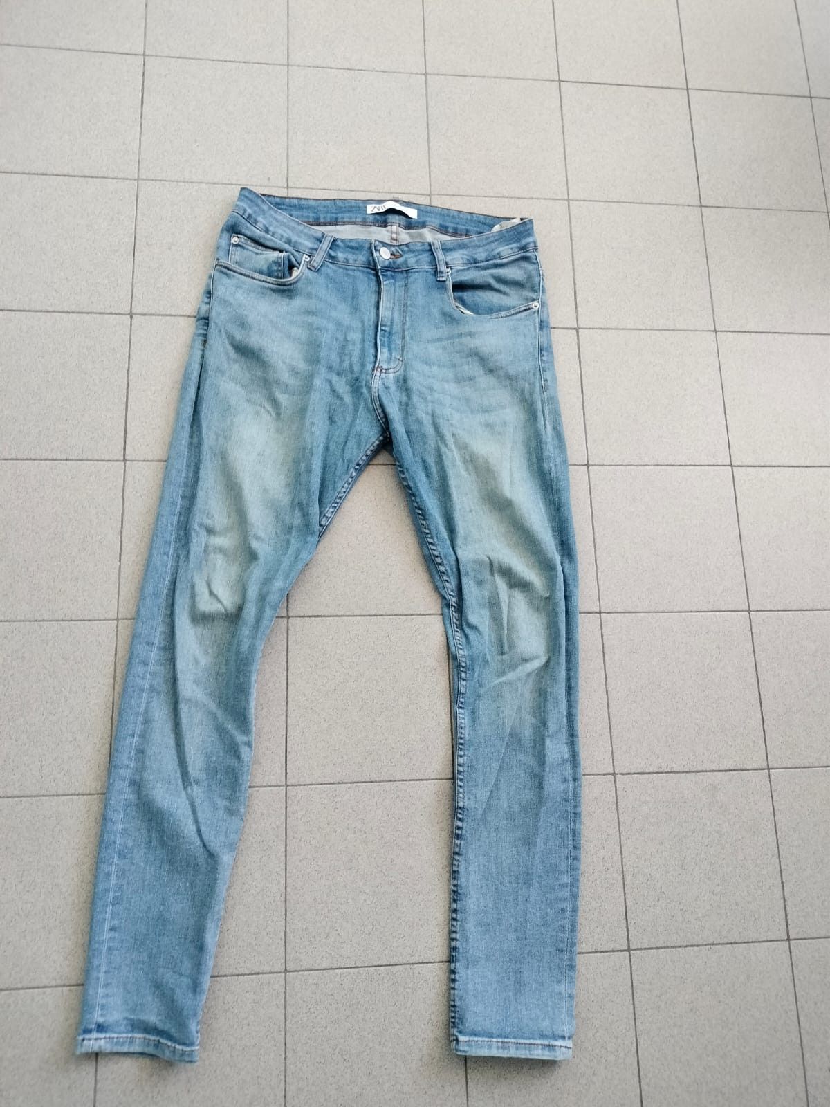 Zara zara jeans gray Size US 28 / EU 44 - 1 Thumbnail