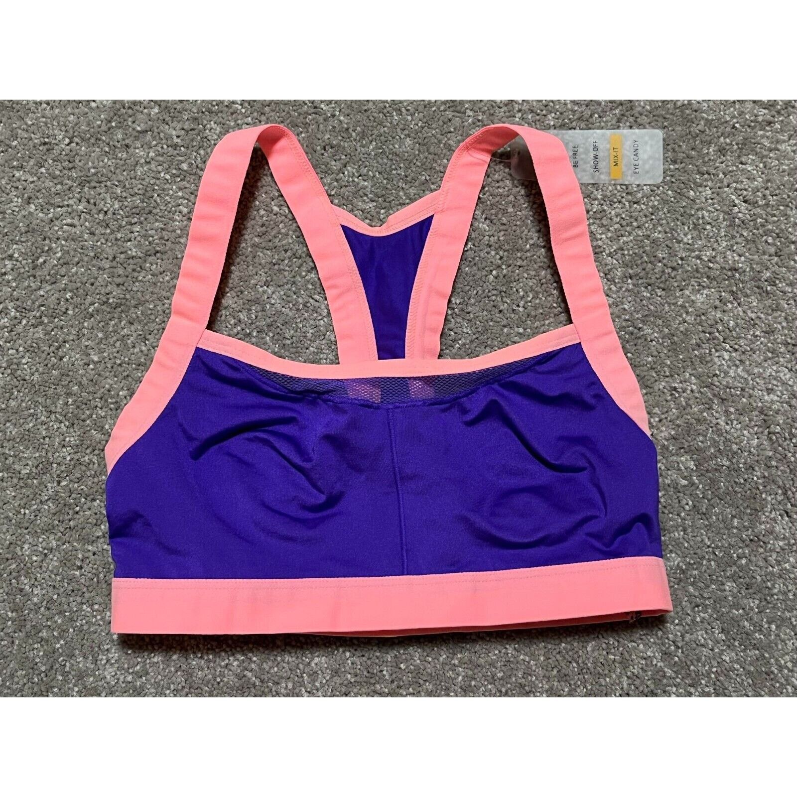 Other Josie By Natori Sports Bra 32B/C Racerback Unpadded Purple Size XXS / US 00 / IT 34 - 1 Thumbnail