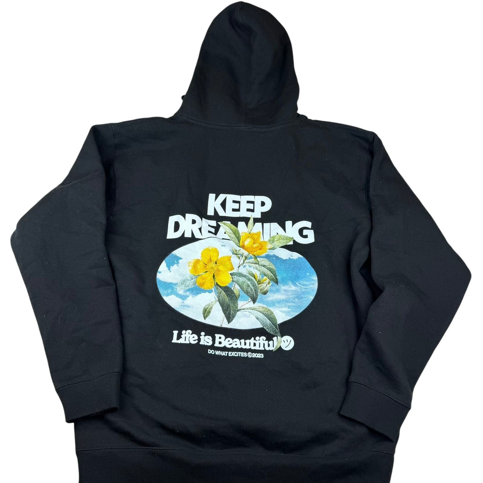 Other Do What Excites Large Black Hoodie Size US L / EU 52-54 / 3 - 2 Thumbnail