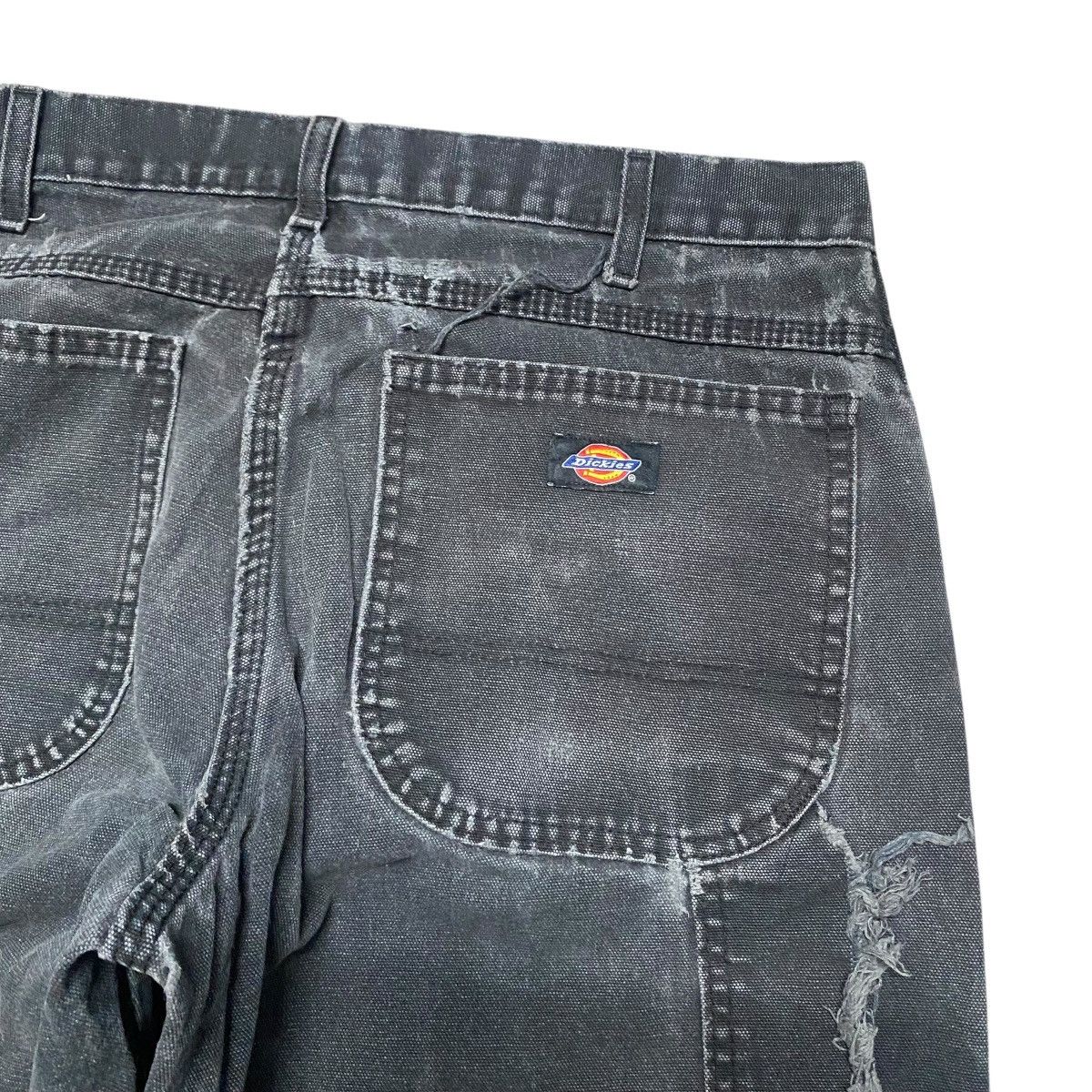Dickies Vintage Dickies Black Carpenter Pant Distressed Size US 34 / EU 50 - 11 Thumbnail