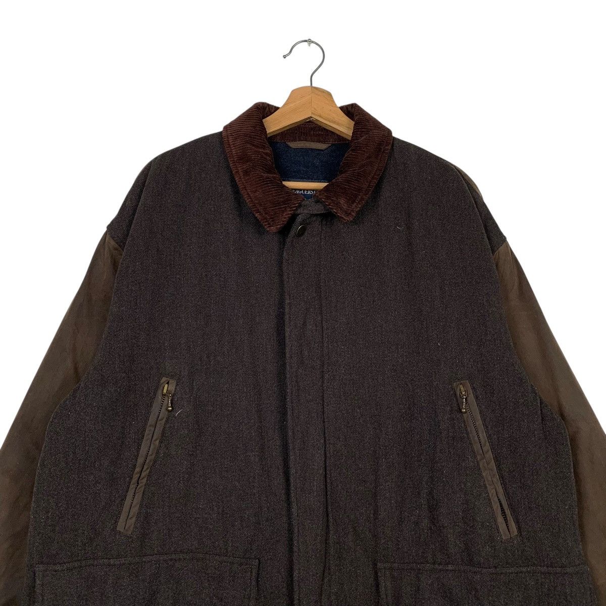 Vintage Vintage 80s Ivy Leaguers Club Wool Jacket Made In Italy Size US M / EU 48-50 / 2 - 2 Thumbnail