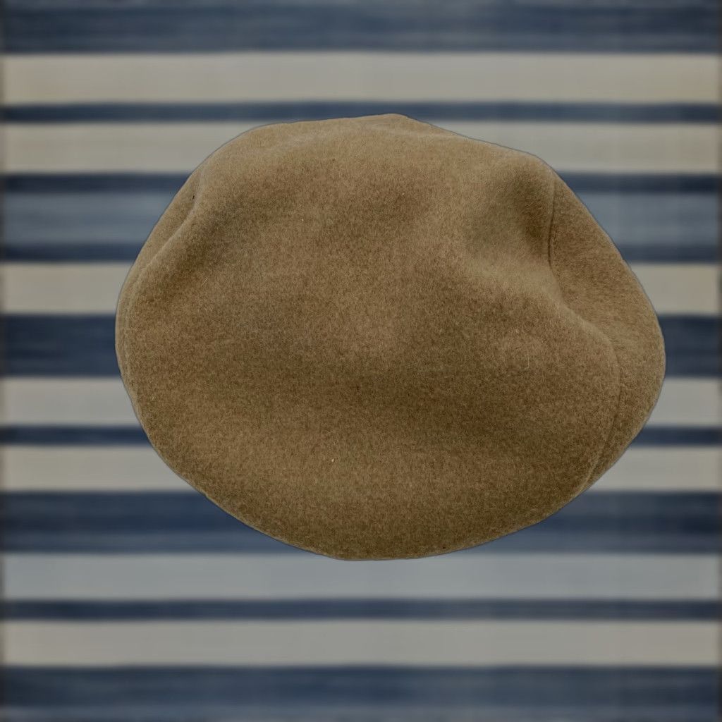 Pendleton VINTAGE Pendleton Wool Mens Small Newsboy Driver Flat Hat Tan Brown Paperboy Cap Size ONE SIZE - 1 Thumbnail