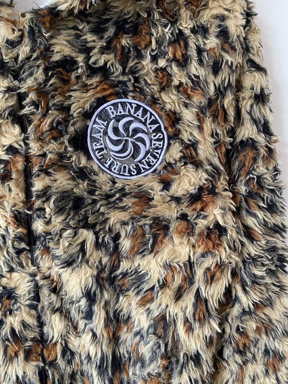 20471120 Banana Seven Reversible Leopard Hooded Size US S / EU 44-46 / 1 - 4 Thumbnail
