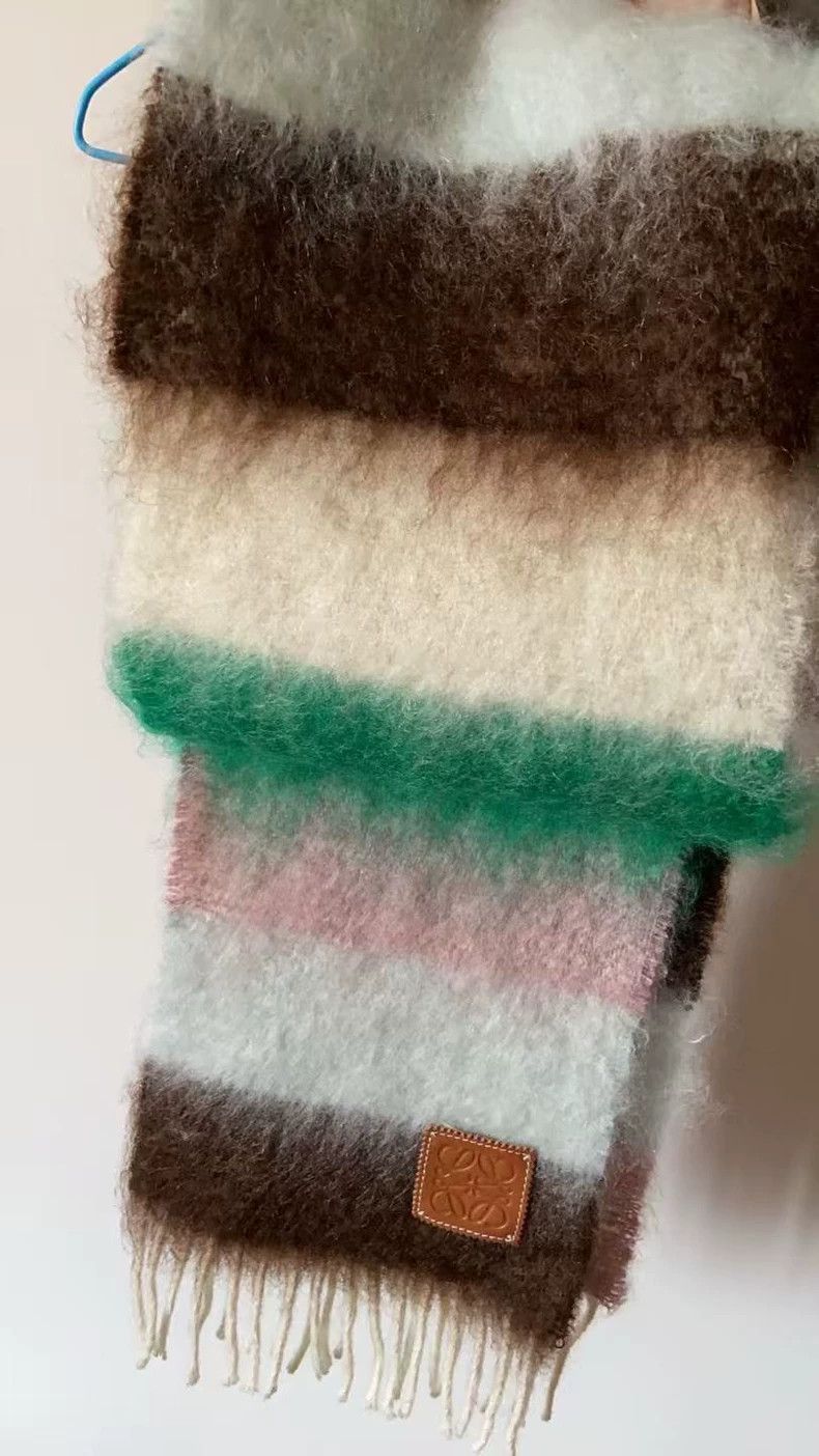 Loewe LOEWE The scarf is rainbow-colored Size ONE SIZE - 1 Thumbnail