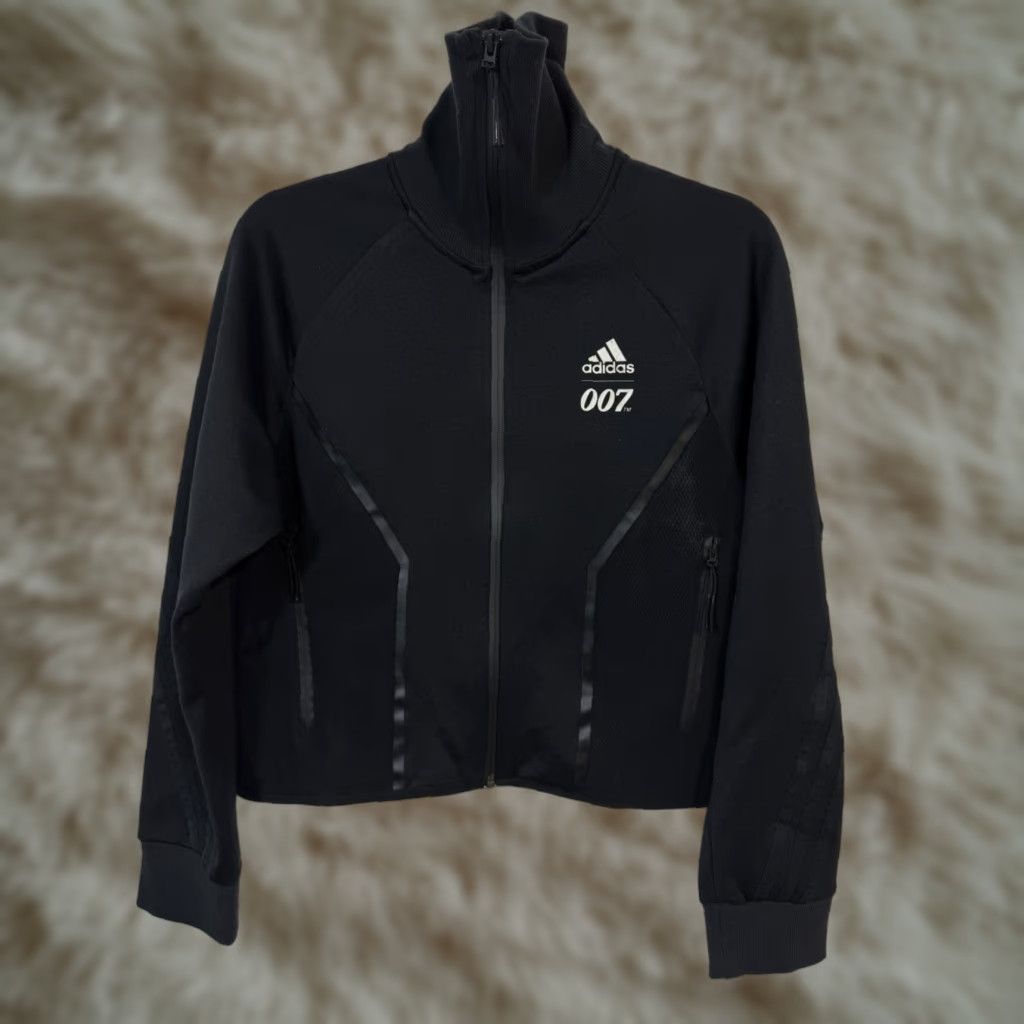 Adidas Adidas X 007 James Bond Track Jacket Black Size M Women’s Long Sleeve Full Zip Size M / US 6-8 / IT 42-44 - 1 Thumbnail