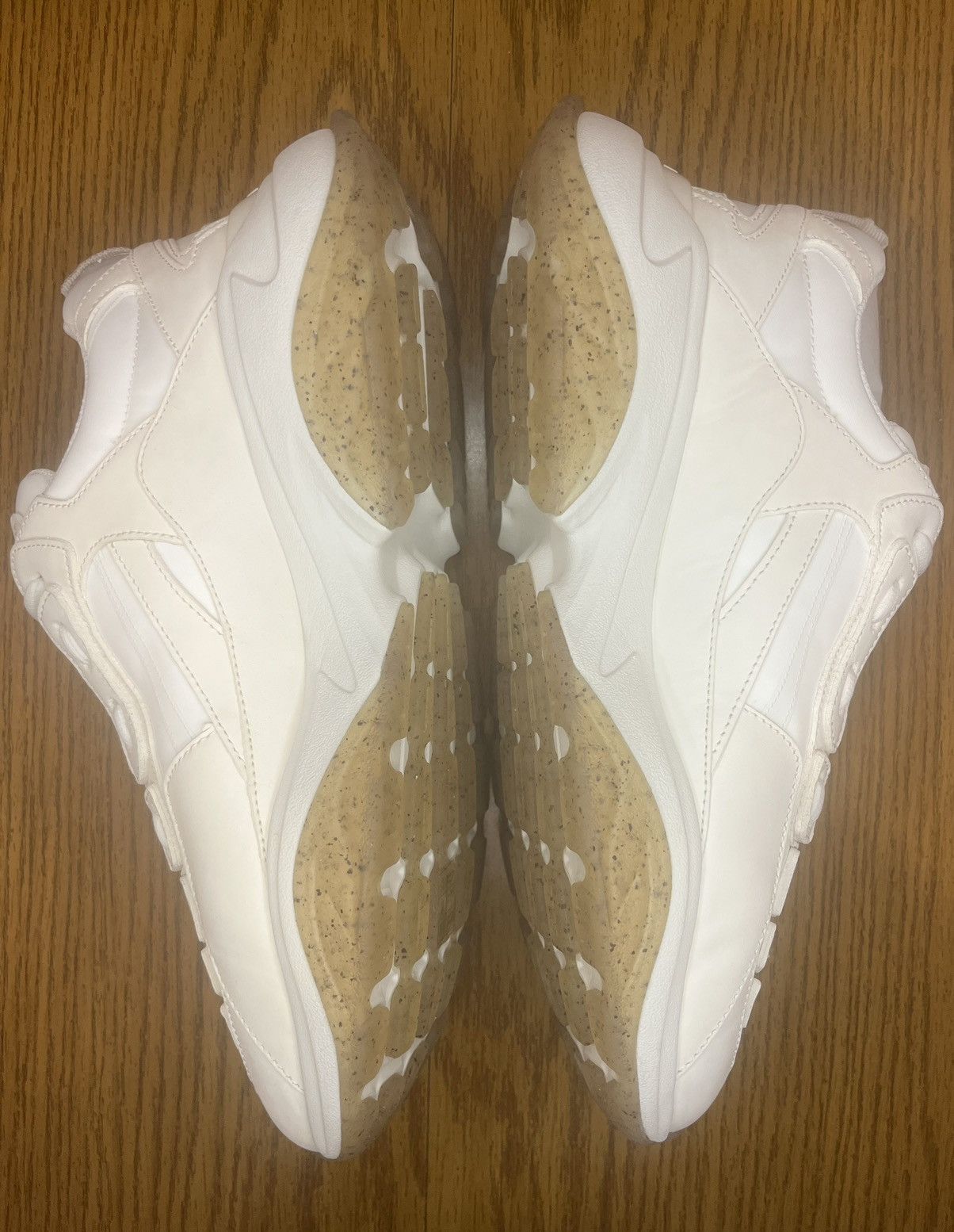 Amiri Amiri Bone Runner Sneaker (White/Alabaster) Size US 12 / EU 45 - 4 Thumbnail