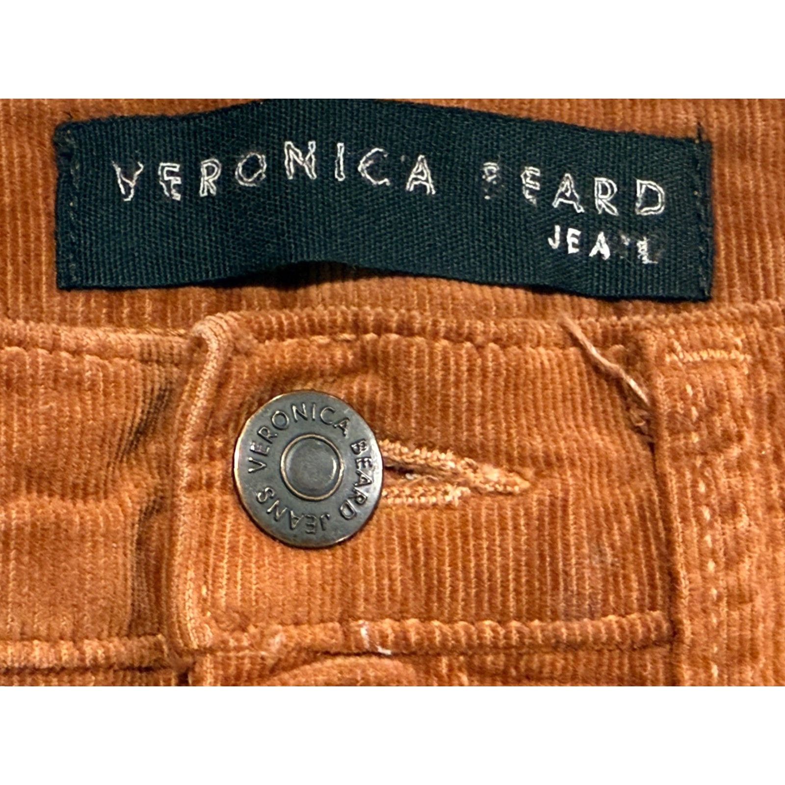 Veronica Beard VERONICA BEARD Skinny Flare Jeans Rusty Orange Size 27 x 28 Womens Size 27" / US 4 / IT 40 - 4 Thumbnail