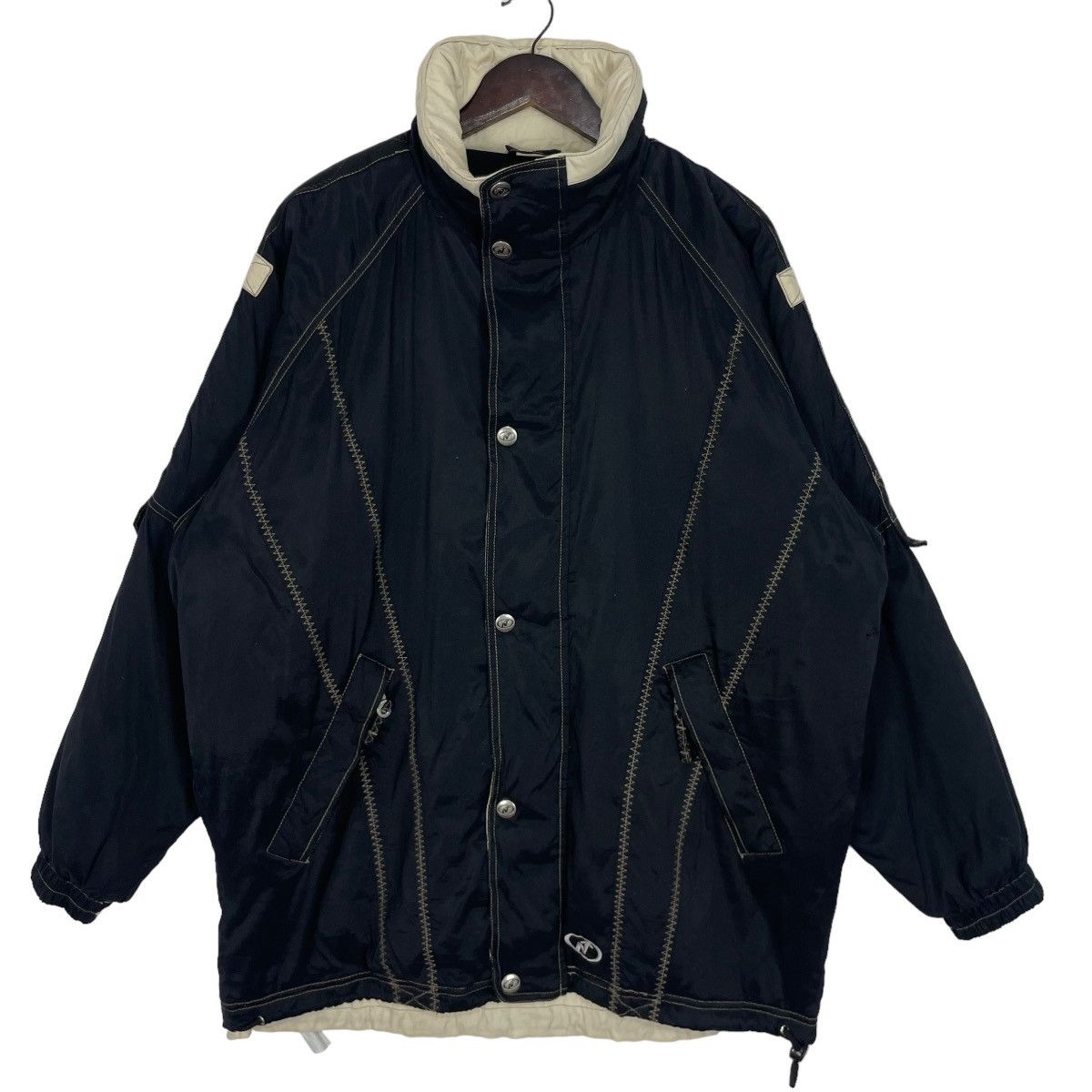 Vintage Vintage Nordica Skiwear Ski Jacket Winter Season Streetwear Size US L / EU 52-54 / 3 - 1 Thumbnail