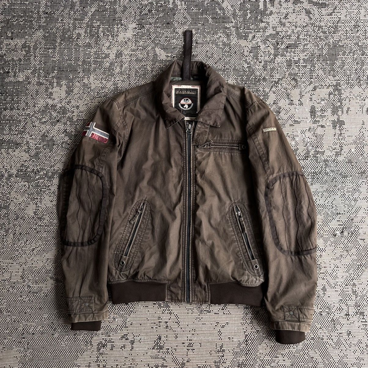 Napapijri NAPAPIJRI MOTORCYCLE JACKET VINTAGE Size US XL / EU 56 / 4 - 1 Thumbnail