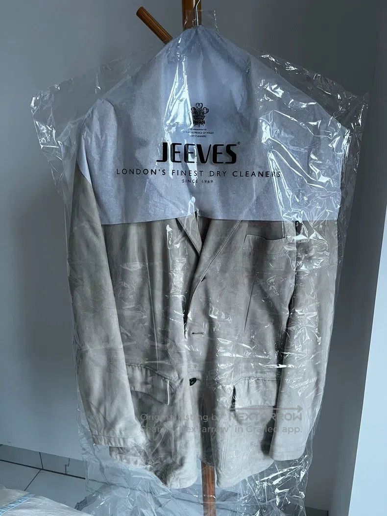 Loro Piana Loro Piana Kidskin Beige Grey Long Trench Coat Size US XL / EU 56 / 4 - 7 Thumbnail