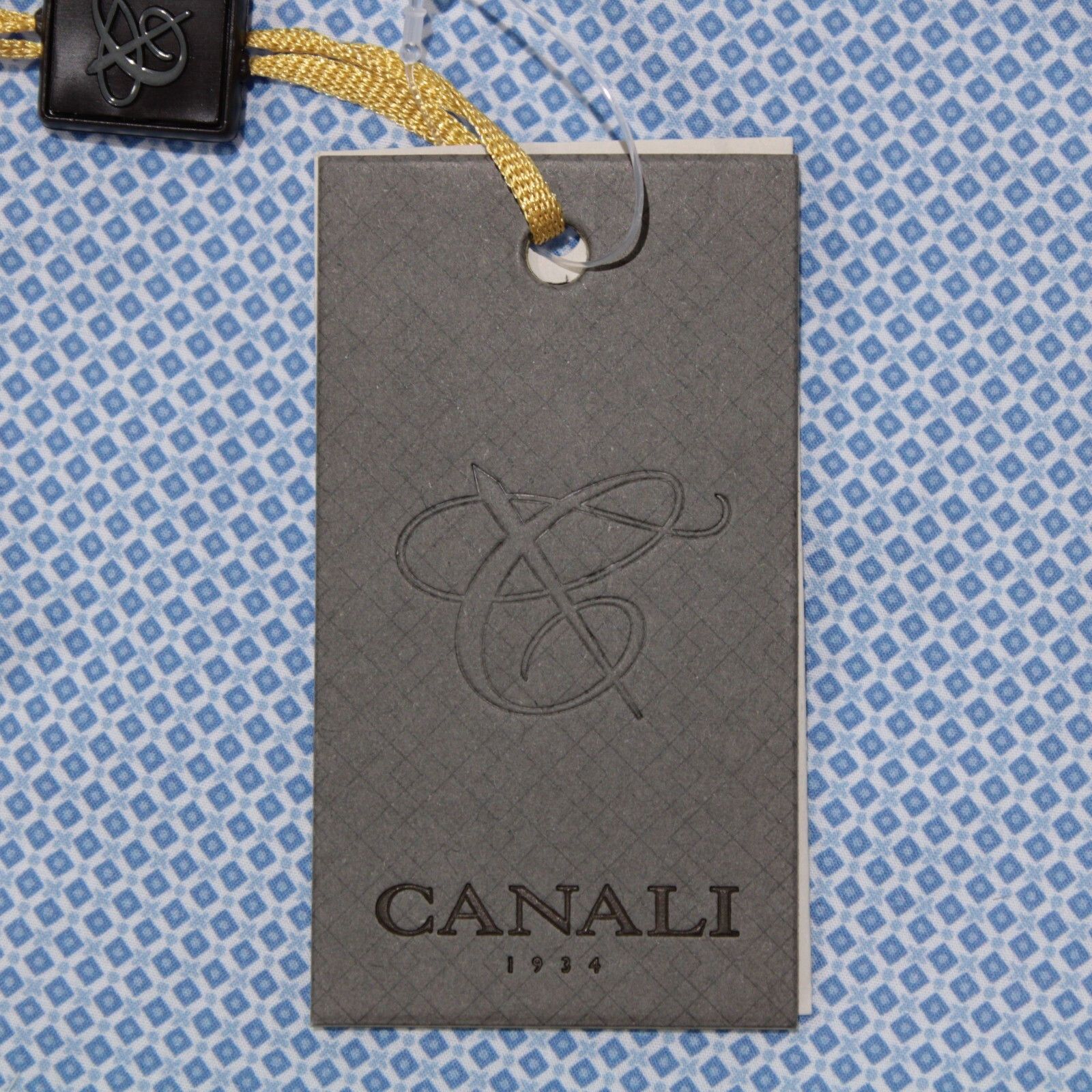 Canali Canali New with tags Shirt Size S US In Blue Size US S / EU 44-46 / 1 - 7 Thumbnail