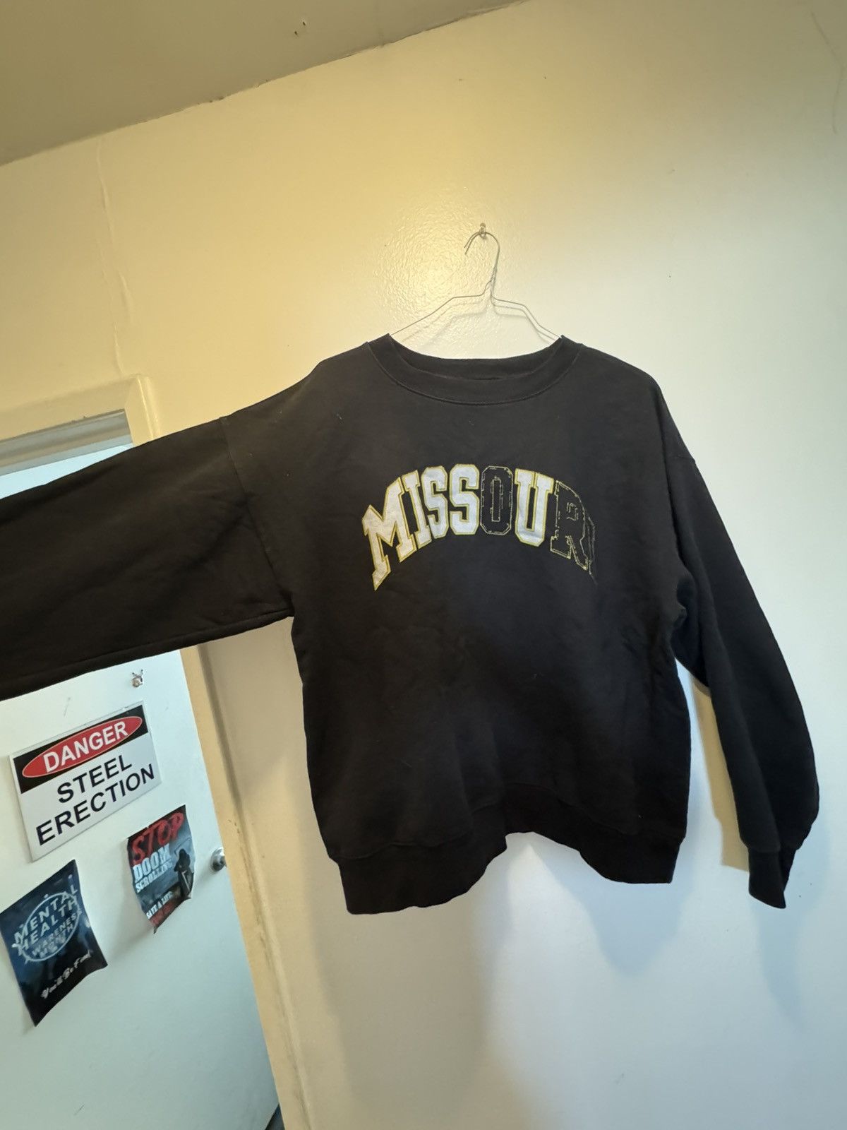I CANT DECIDE YET ICANTDECIDEYET “MISS U” missouri printed crewneck Size US L / EU 52-54 / 3 - 1 Thumbnail