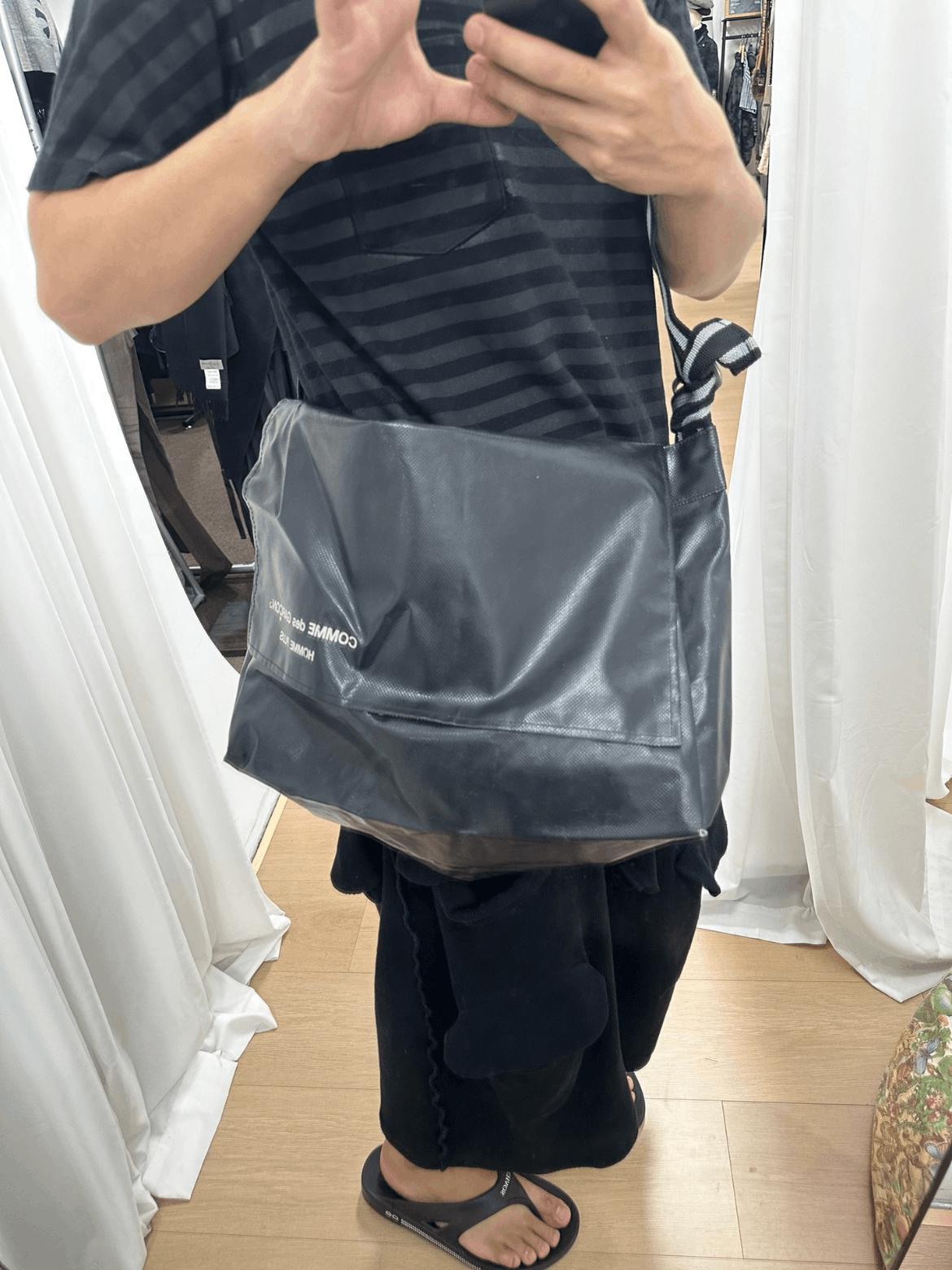 Comme des Garcons Homme Plus 90S Comme Des Garcons Homme Plus Waterproof Nylon Bag Size ONE SIZE - 4 Thumbnail