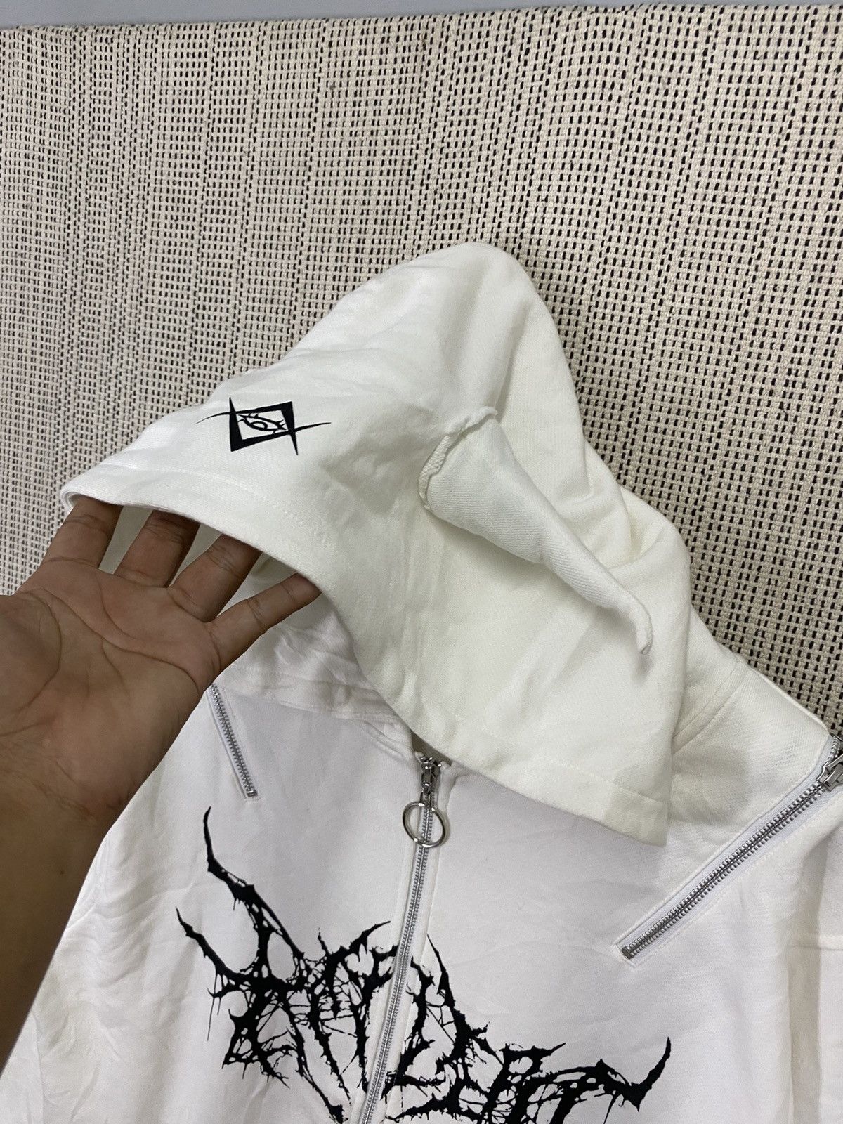 Japanese Brand × Seditionaries Japanase brand reflem devil freemason hoodie multizipper Size US XL / EU 56 / 4 - 9 Thumbnail