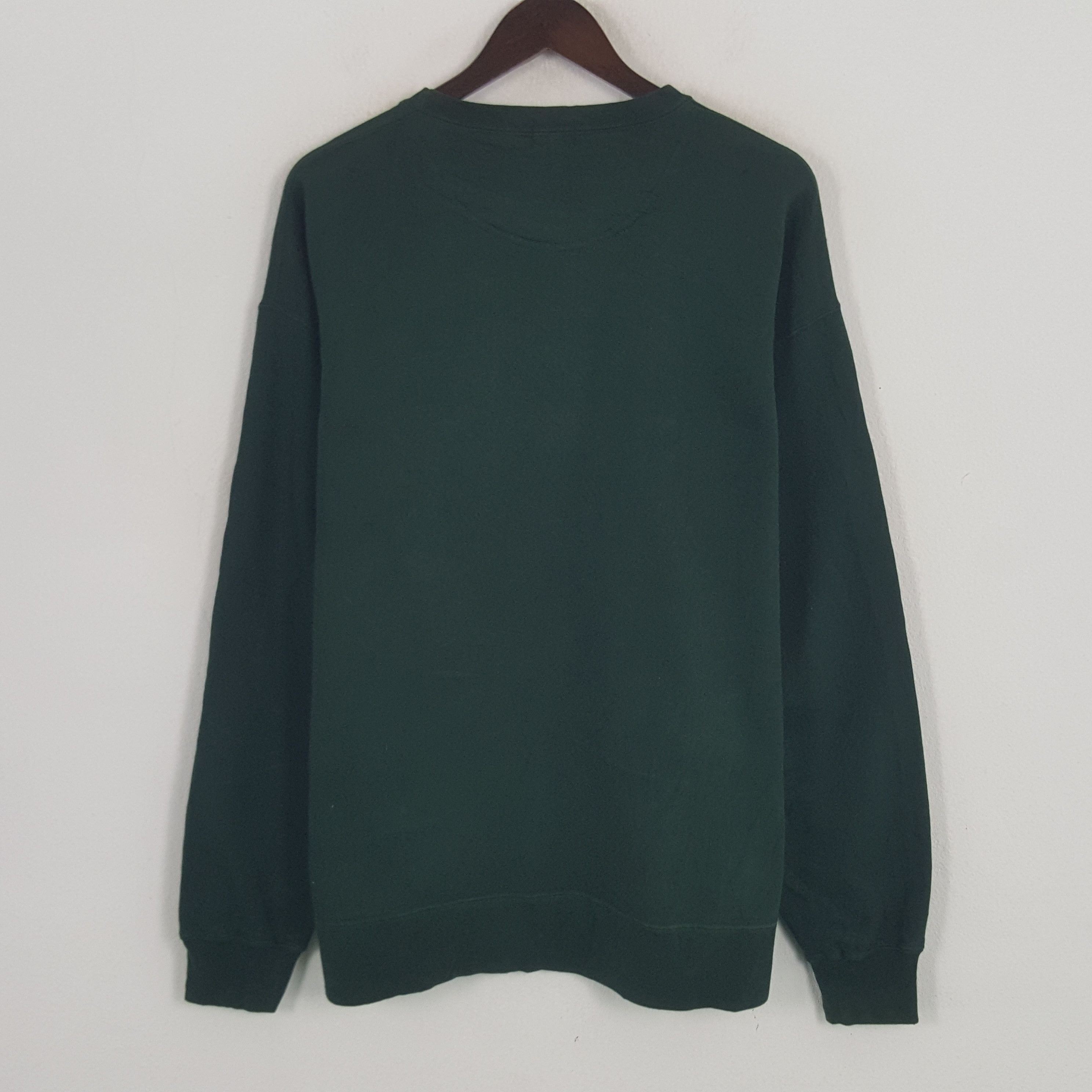 Calvin Klein × Vintage Vintage Calvin Klein Jeans Big Logo Sweatshirt Size US L / EU 52-54 / 3 - 3 Thumbnail