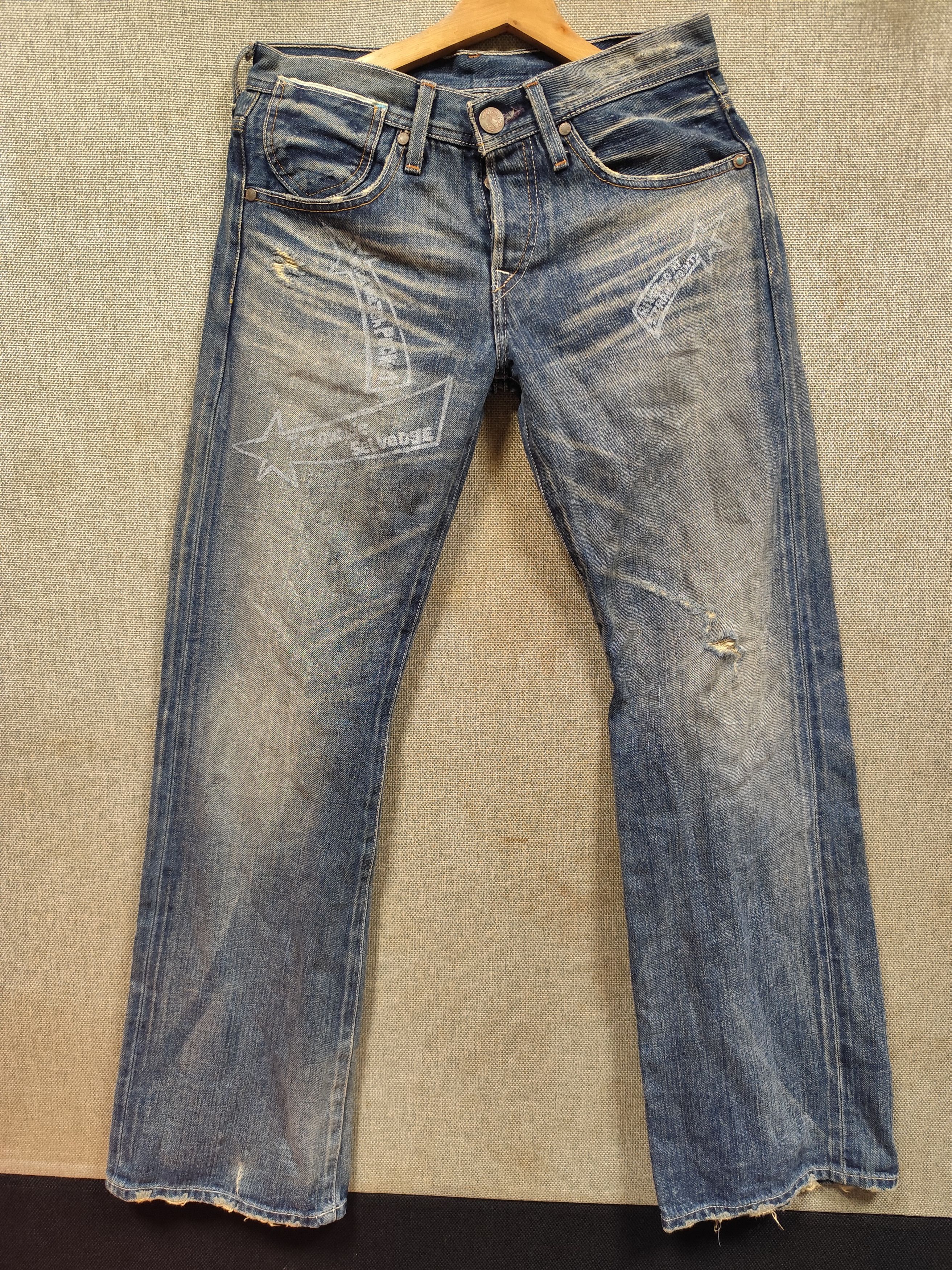 Levi's vintage levi's selvedge back buckle Size 29" - 1 Thumbnail