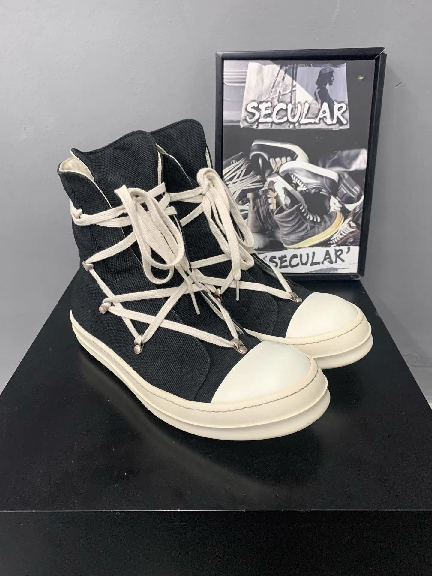 Rick Owens Rick Owens Pentagram Big Converse K34 Size US 10 / EU 43 - 4 Thumbnail