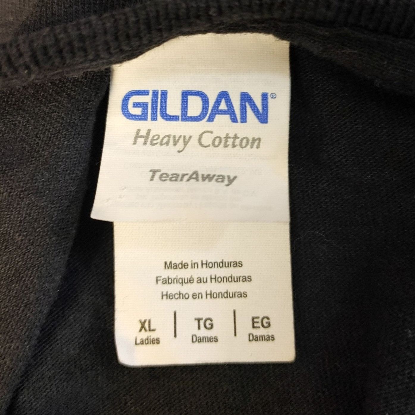 Gildan Women's Dark Gray Gildan Heavy cotton Graphic Tee XL Size XL / US 12-14 / IT 48-50 - 3 Thumbnail