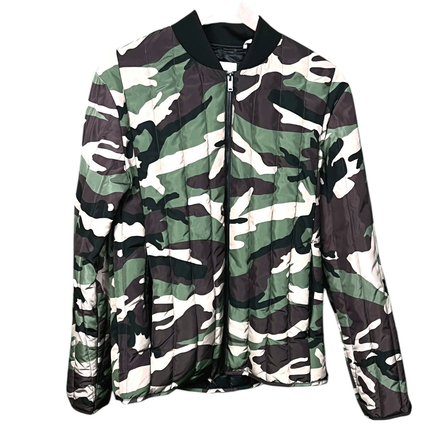 Sandro Men's Sandro Camo Duck Down Puffer Jacket - L - $315 retail Size US L / EU 52-54 / 3 - 1 Thumbnail